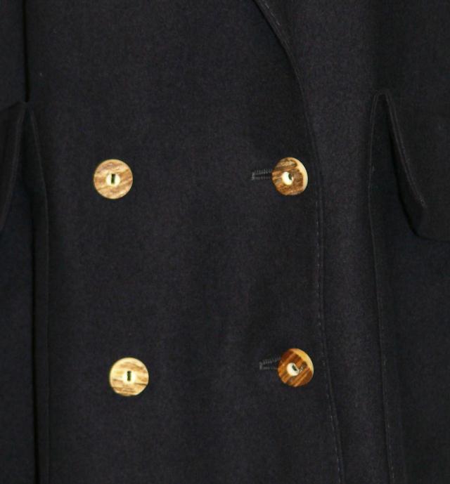LODENFREY WOOL Winter JACKET Over Coat Women Austria Hunting BLUE Eu40 B46&Prime; 16 L