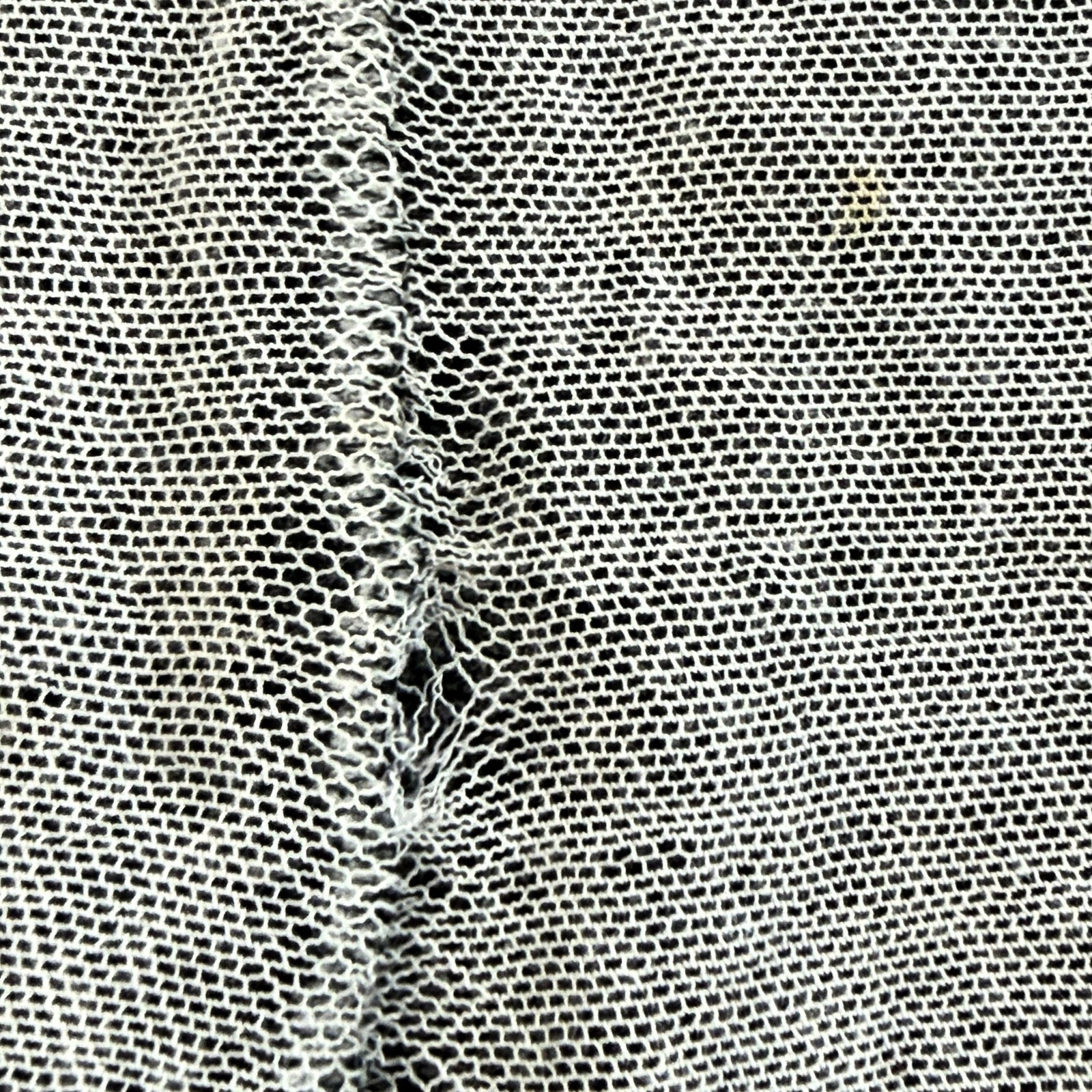 Chanel Vintage 2004 Logo Double Mesh Tank Top