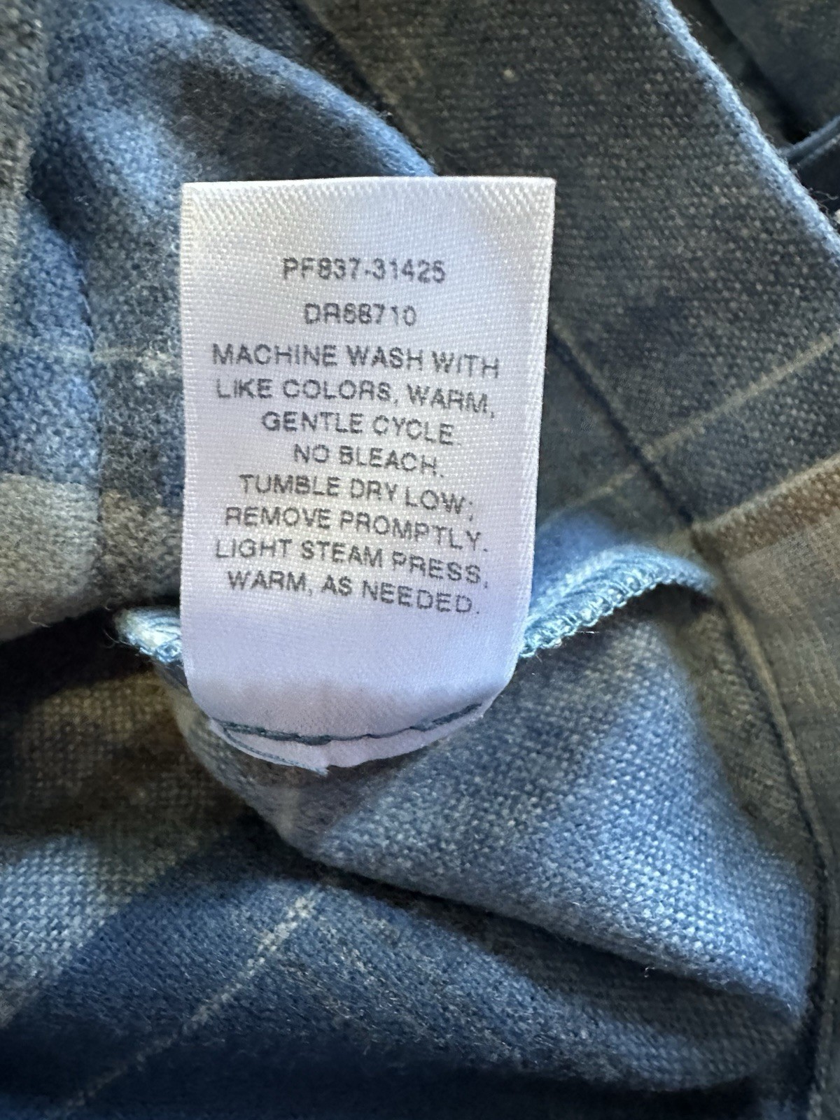 Vintage Pendleton Petite Blue Plaid Wool 49er Jacket Made In USA Medium Button