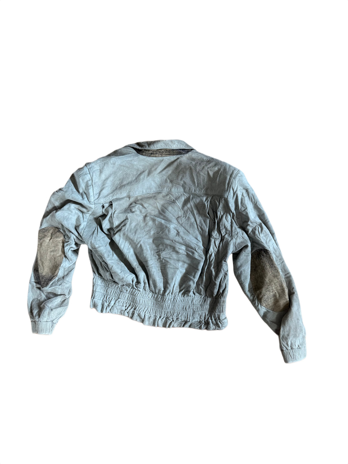 Francesca Stefani 1980s Vintage Gray Cotton Jacket Size M USA