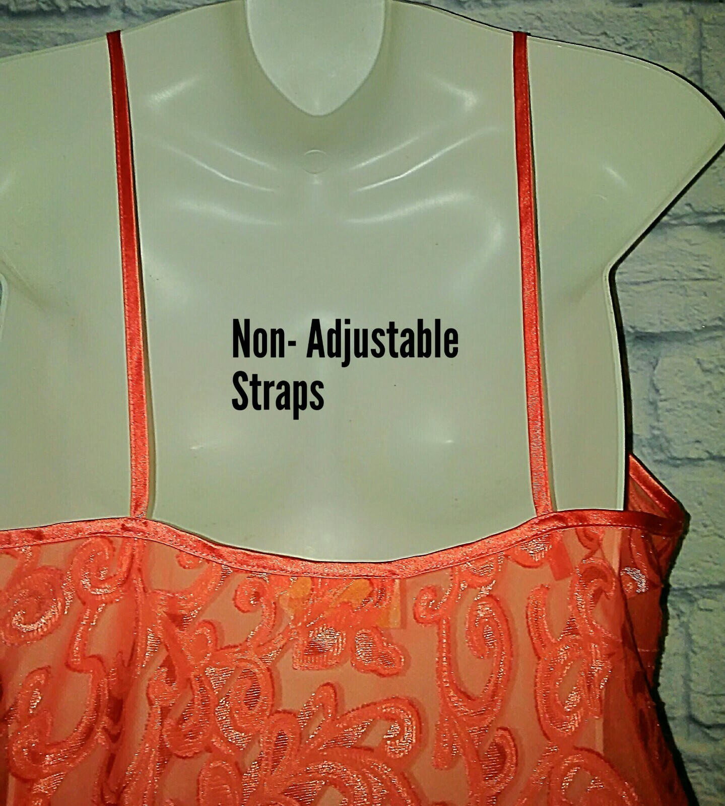 INNER MOST Pajama Set Woman MEDIUM Lingerie Orange Cami & Short Vintage