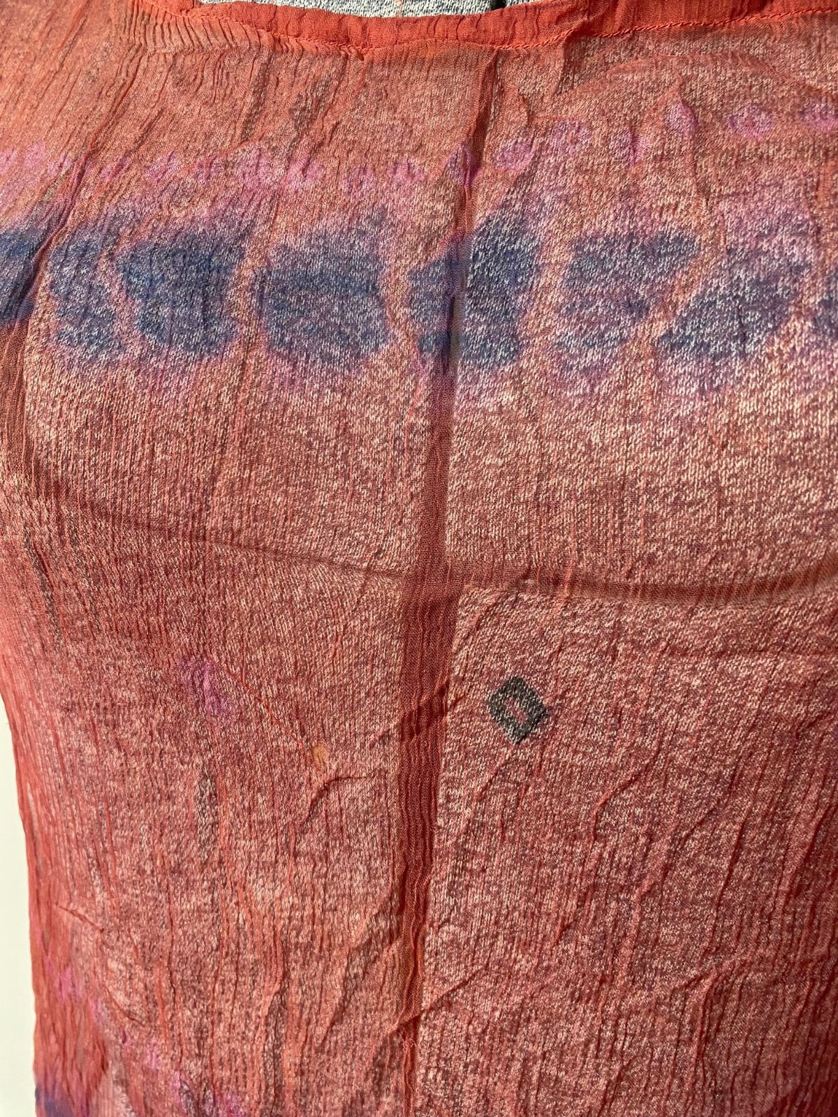 Vintage Upcycled 1990s does 1920s Tie Dye Sheer Maxi Dress Life of Vice New Aura