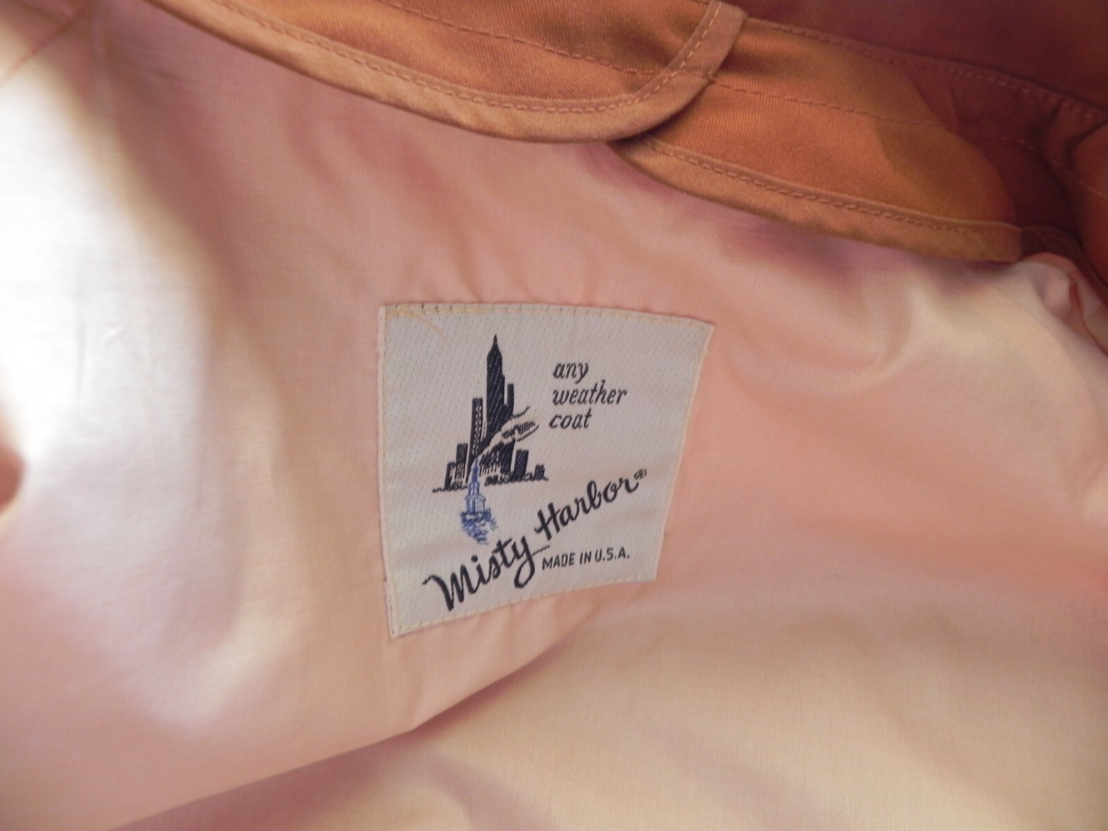 Misty Harbor Any Weather Coat 4 Pockets Raglan/Long Sleeve 16R (fits US L)