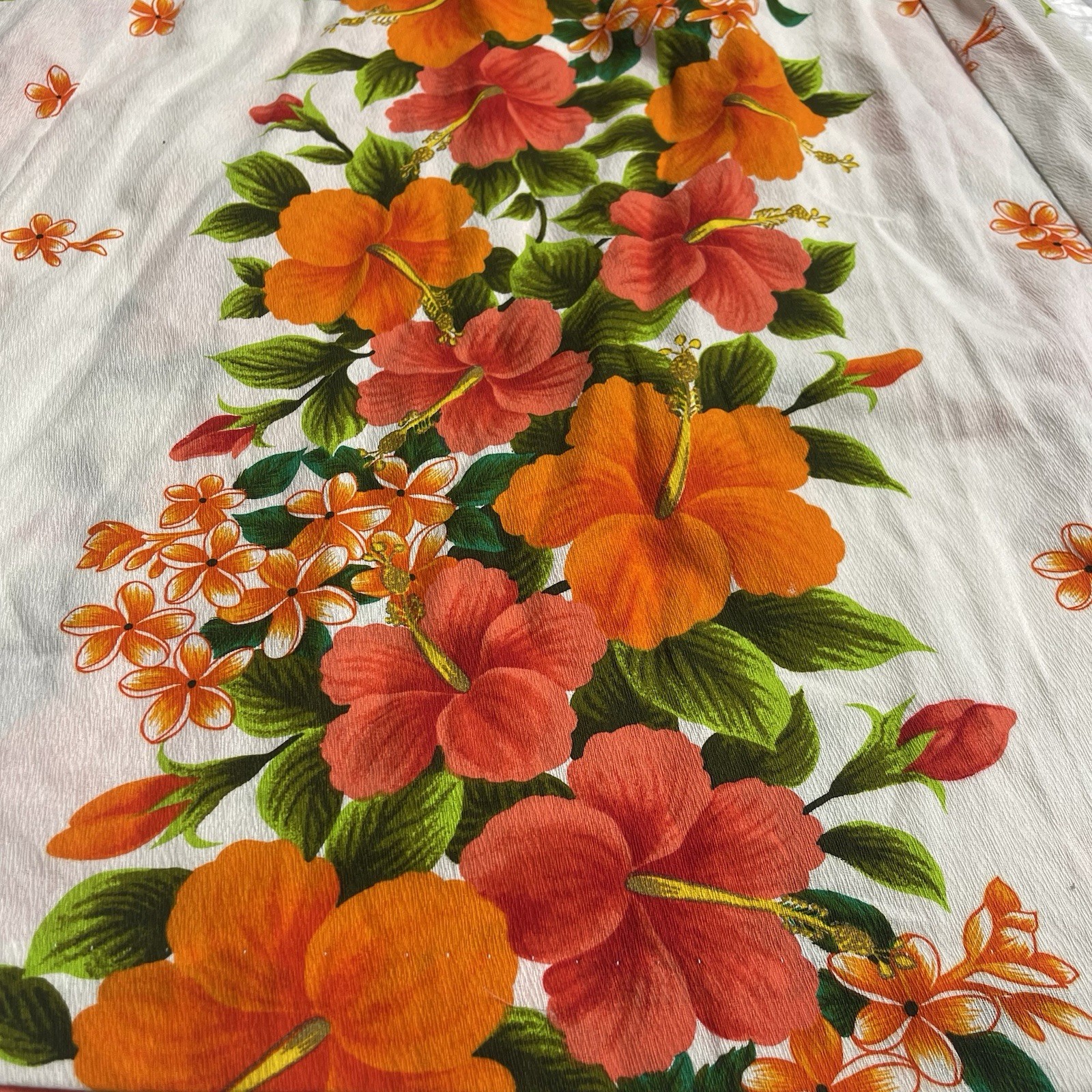 Ui-Maikai Hawaiian Floral Maxi Dress Resort Tiki Honeymoon Aloha Tropical XXS 8.