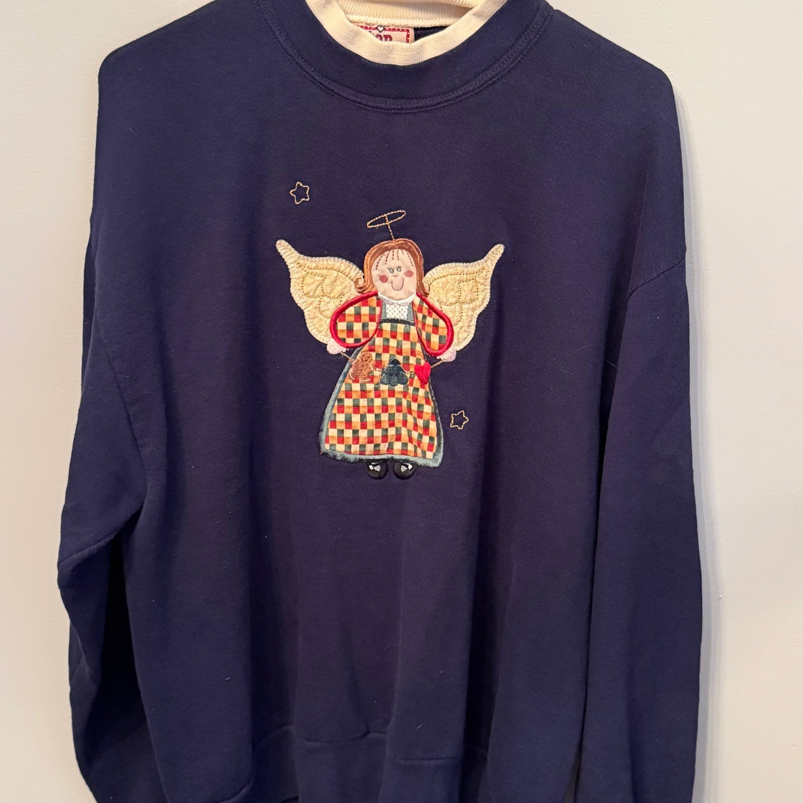 Vintage Morning Sun Christmas Sweatshirt L