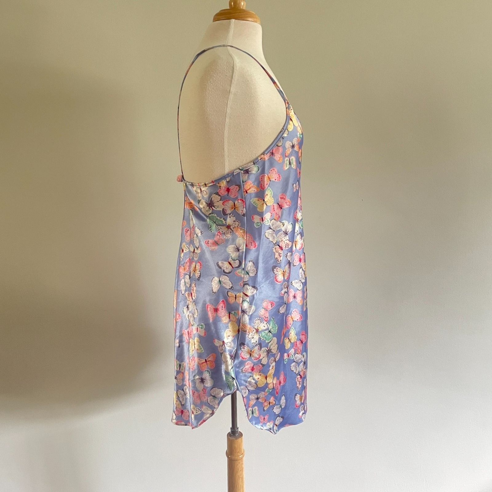 3pc Vintage Robe + Slip SET