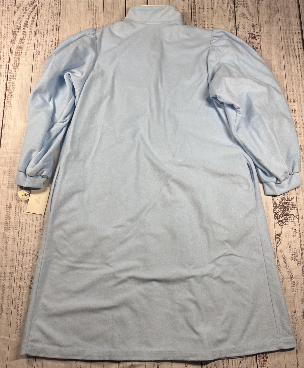 VNTGE NWT GILLIGAN O&rsquo;MALLEY MODEST ROBE HOUSECOAT FLEECE SIZE S COTTAGECORE