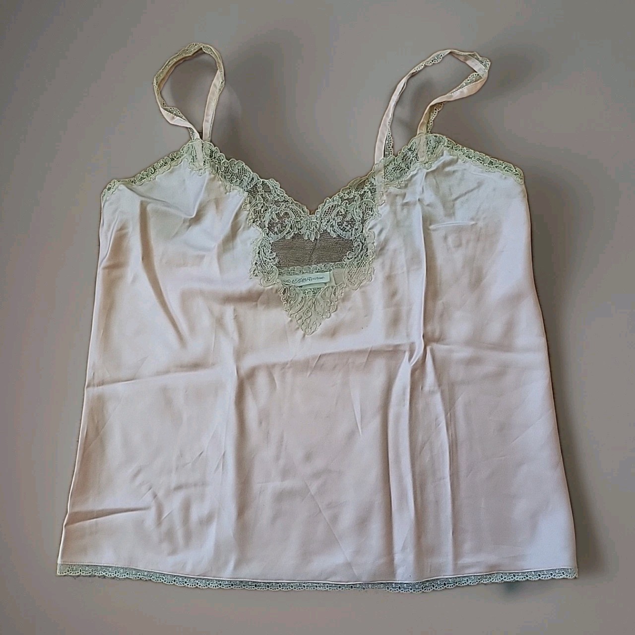 Vintage Sake Fifth Avenue Chloe women Pink Lace Camisole