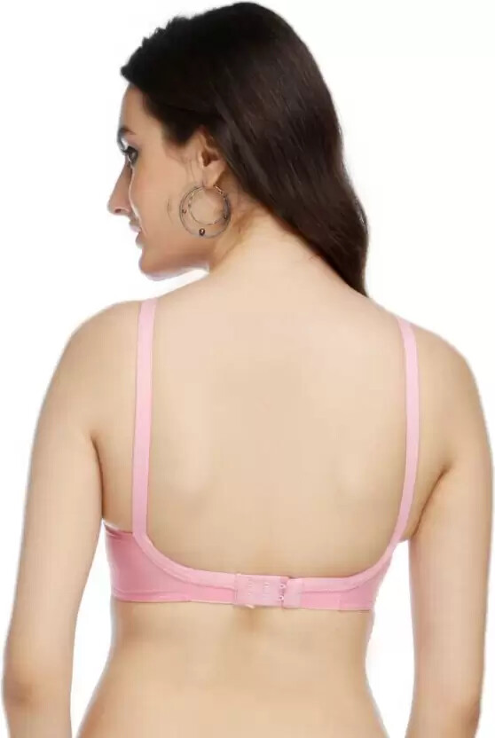Encircled Bullet Bra Organic Cotton-Round Stitch Full Coverage Vintage Retro Bra