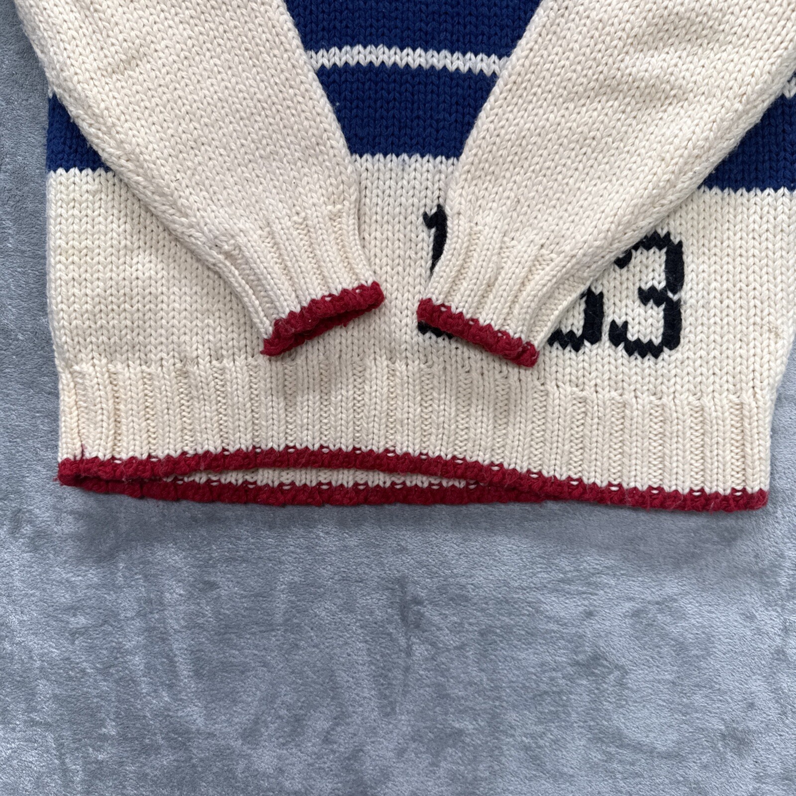Vintage UNIONBAY Pullover Crew Neck Sweater Captain 1963 Women Size Small