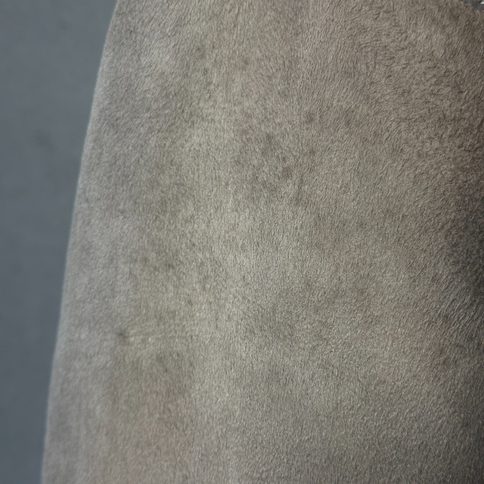 Wallace Sacks Furriers Vintage Sheepskin Shearling Coat England UK 16 EU 42