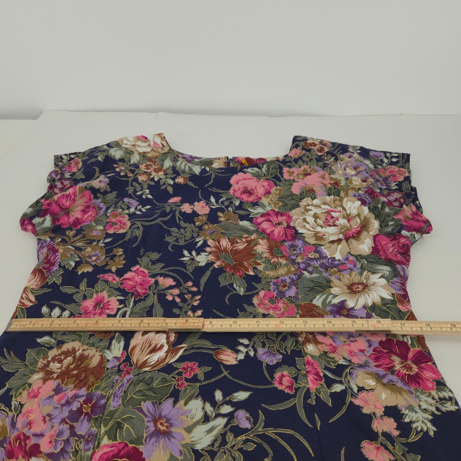 Just In Thyme Ltd Dress and Jacket Set Women Size 14 Floral 2 Piece Vintage 90s