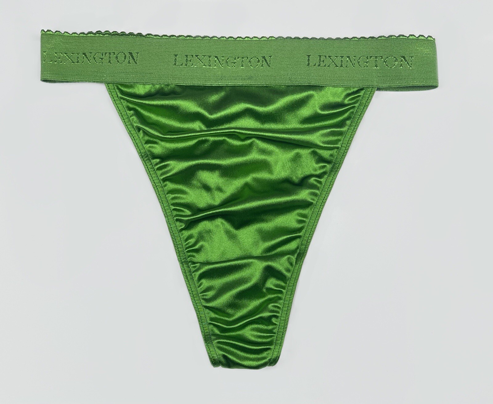 Second Skin Satin Rio Thong · Green · XL/8