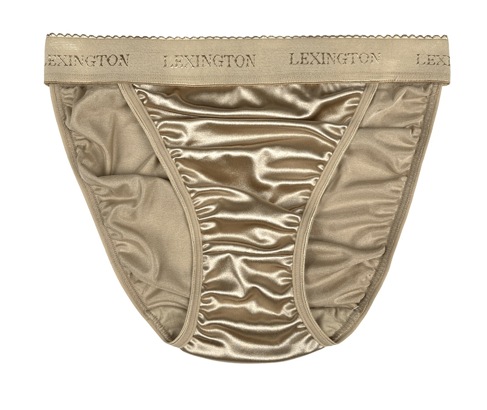 Rio Second Skin Satin Panty Wide Waistband Beige 2XL
