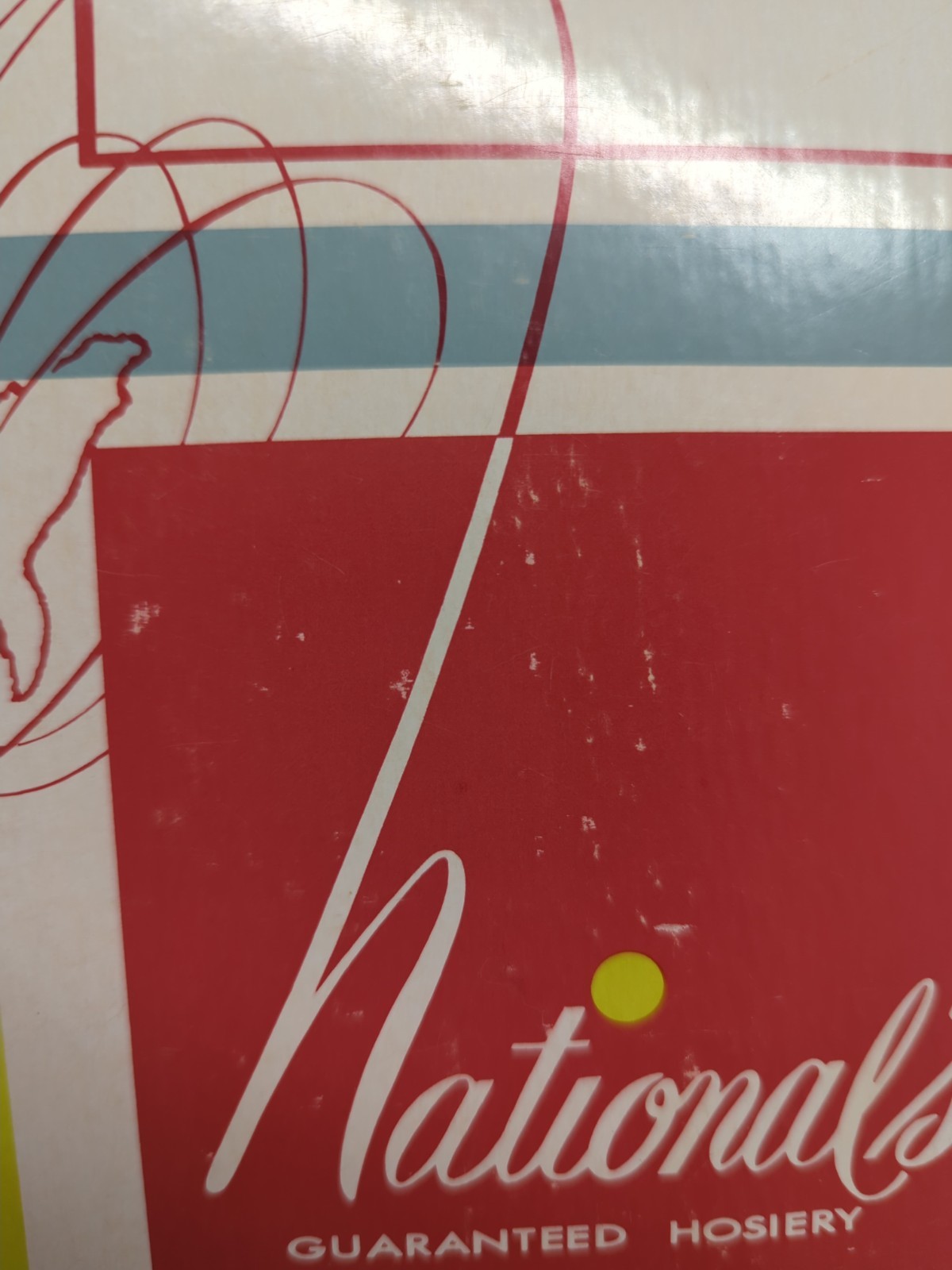 7 Pair Vintage Nylons National&rsquo;s Hosiery 3 Shades Size C Super Sheer Orig Box