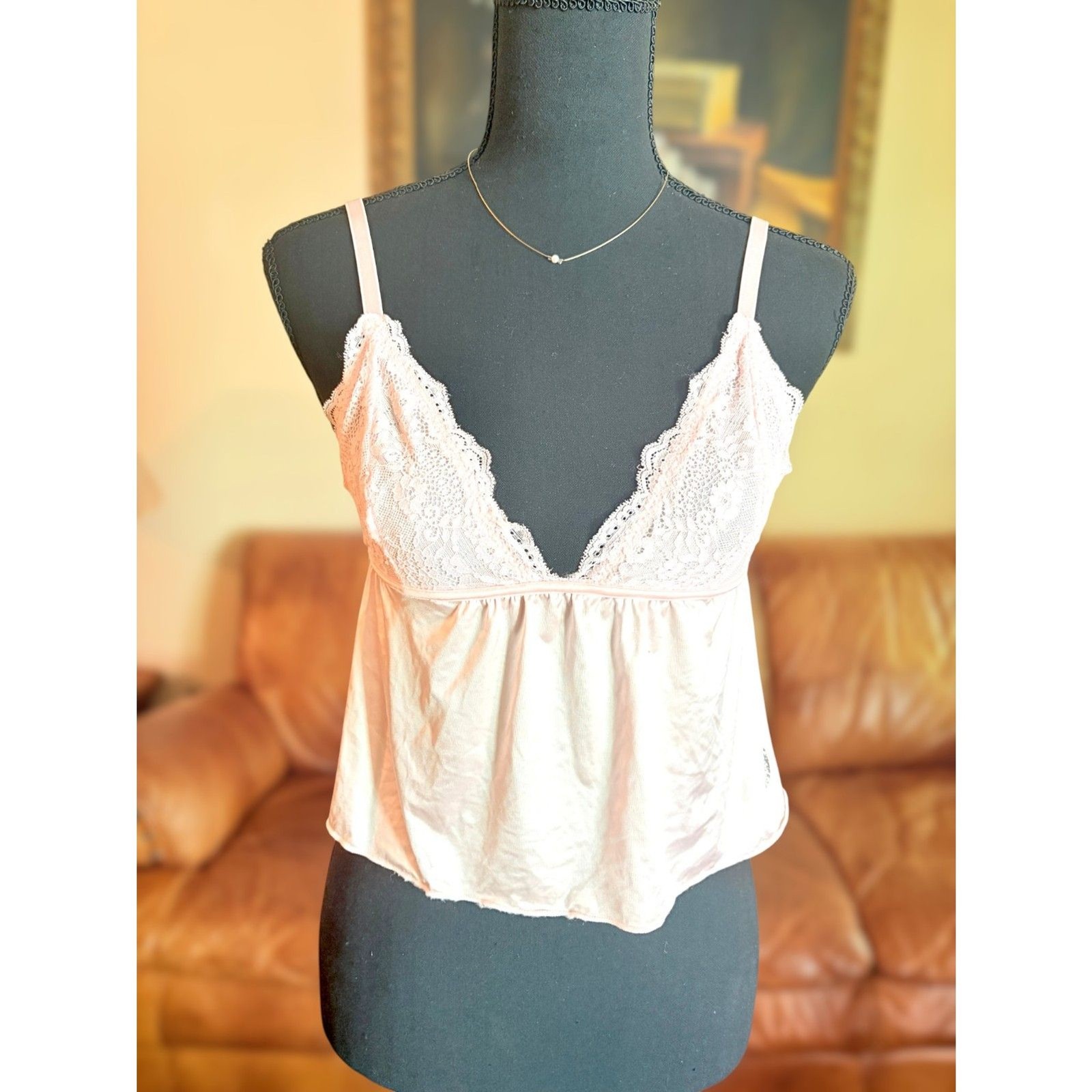 Vintage Juicy Couture Lace Babydoll Camisole