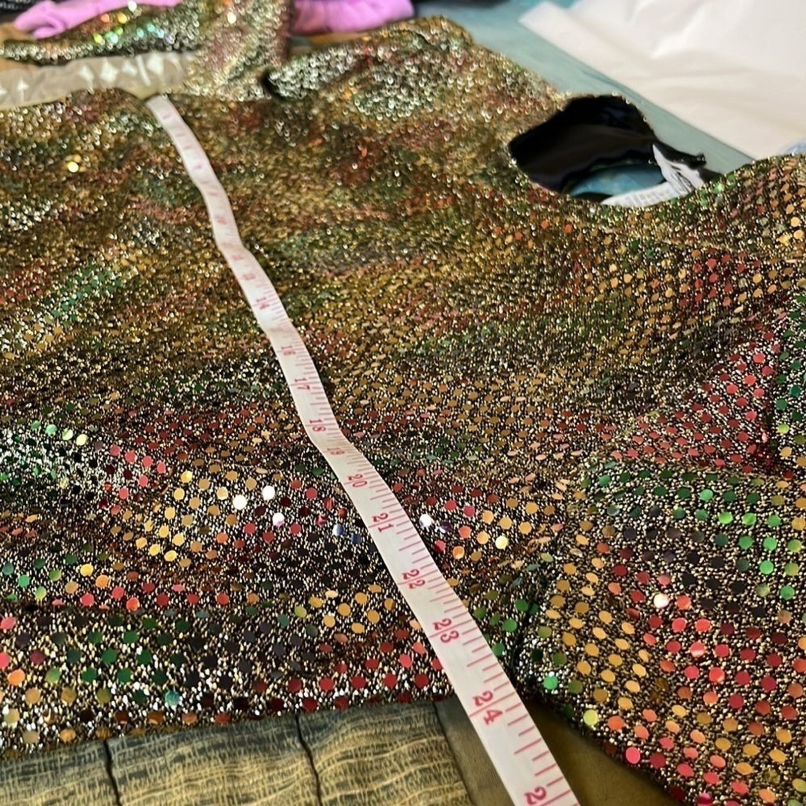 Another Thyme Vintage Sequin Top