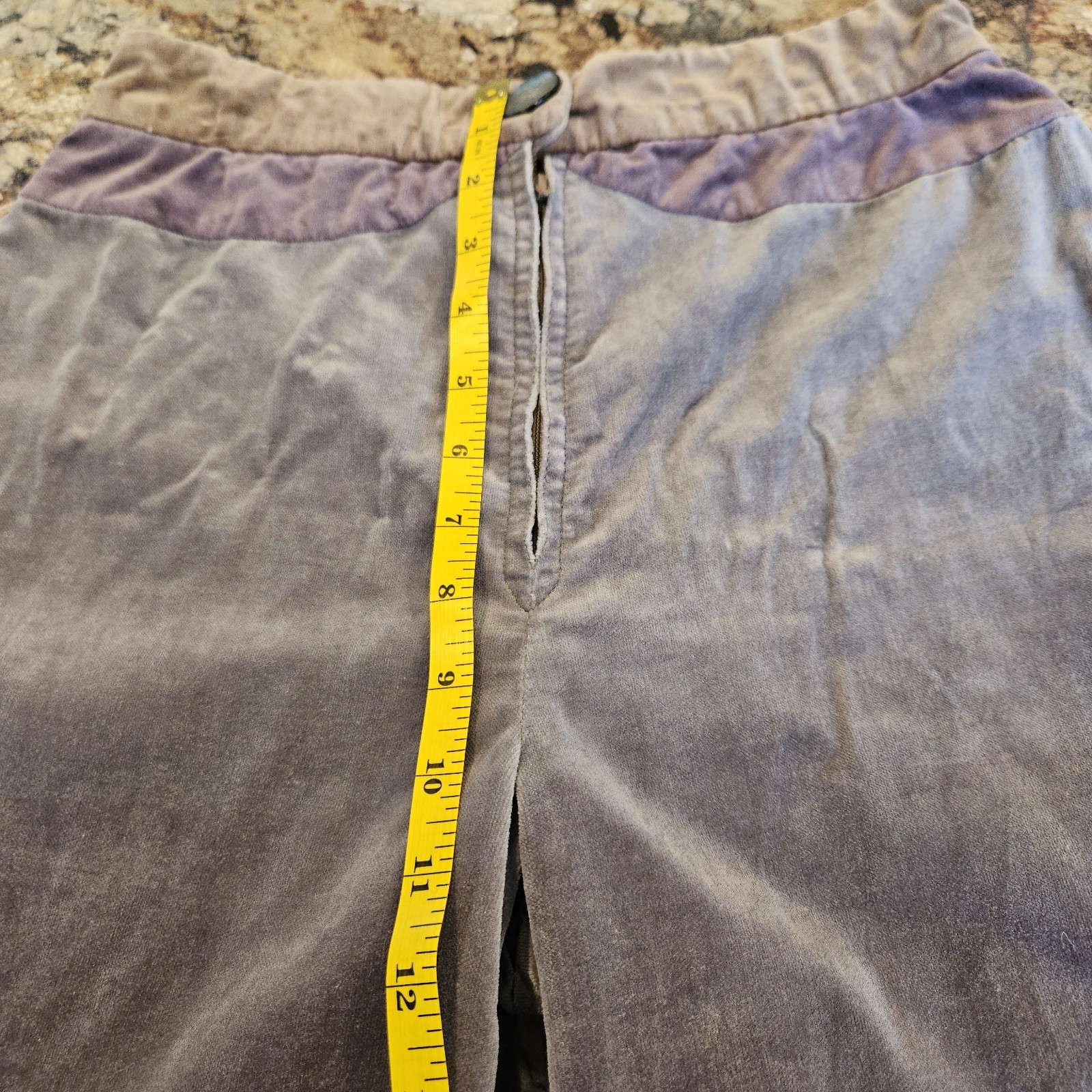 Vintage Strawberry Plant California Velvet Wide Leg Pants Size 11