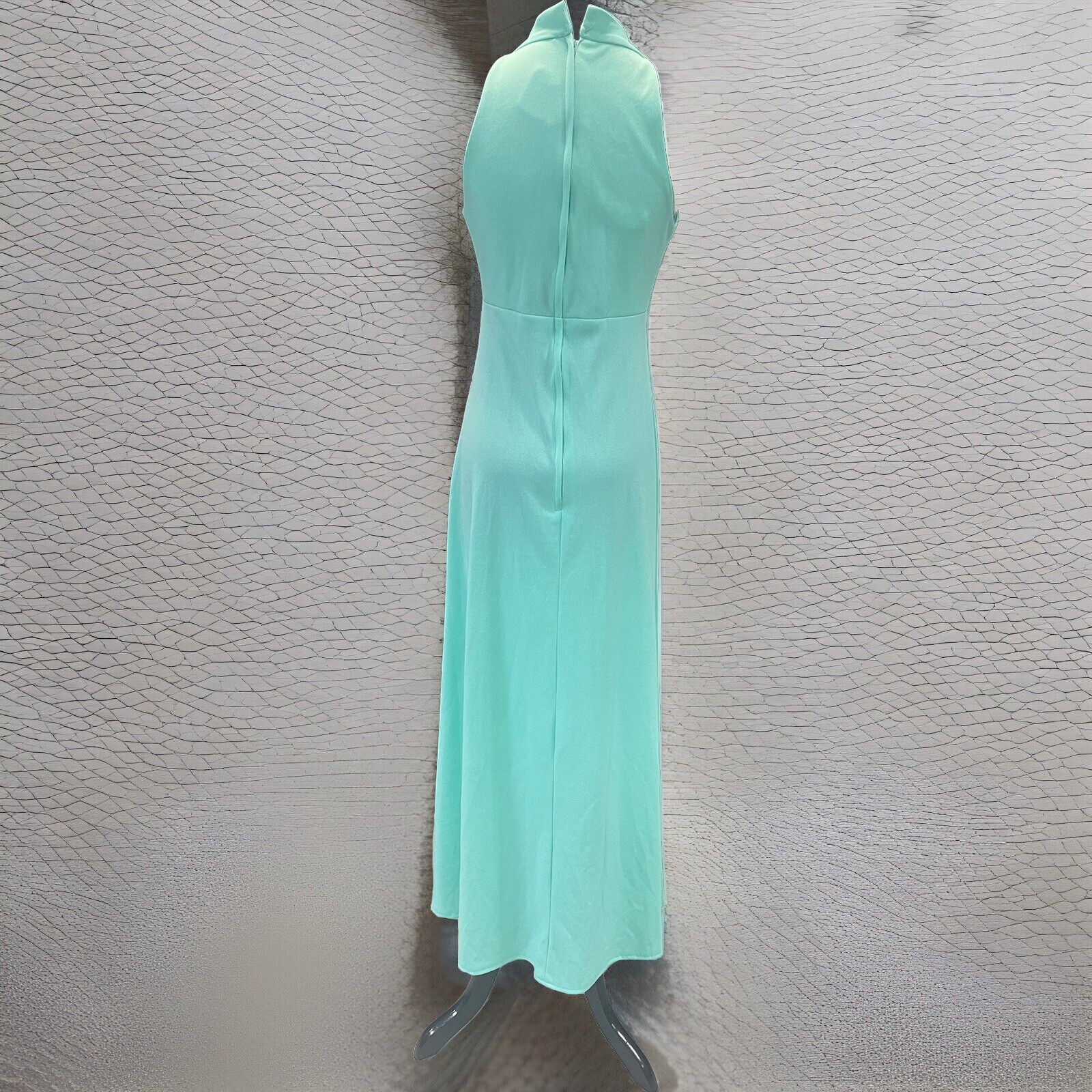 1970’s Mint Green Amy Deb Maxi Formal