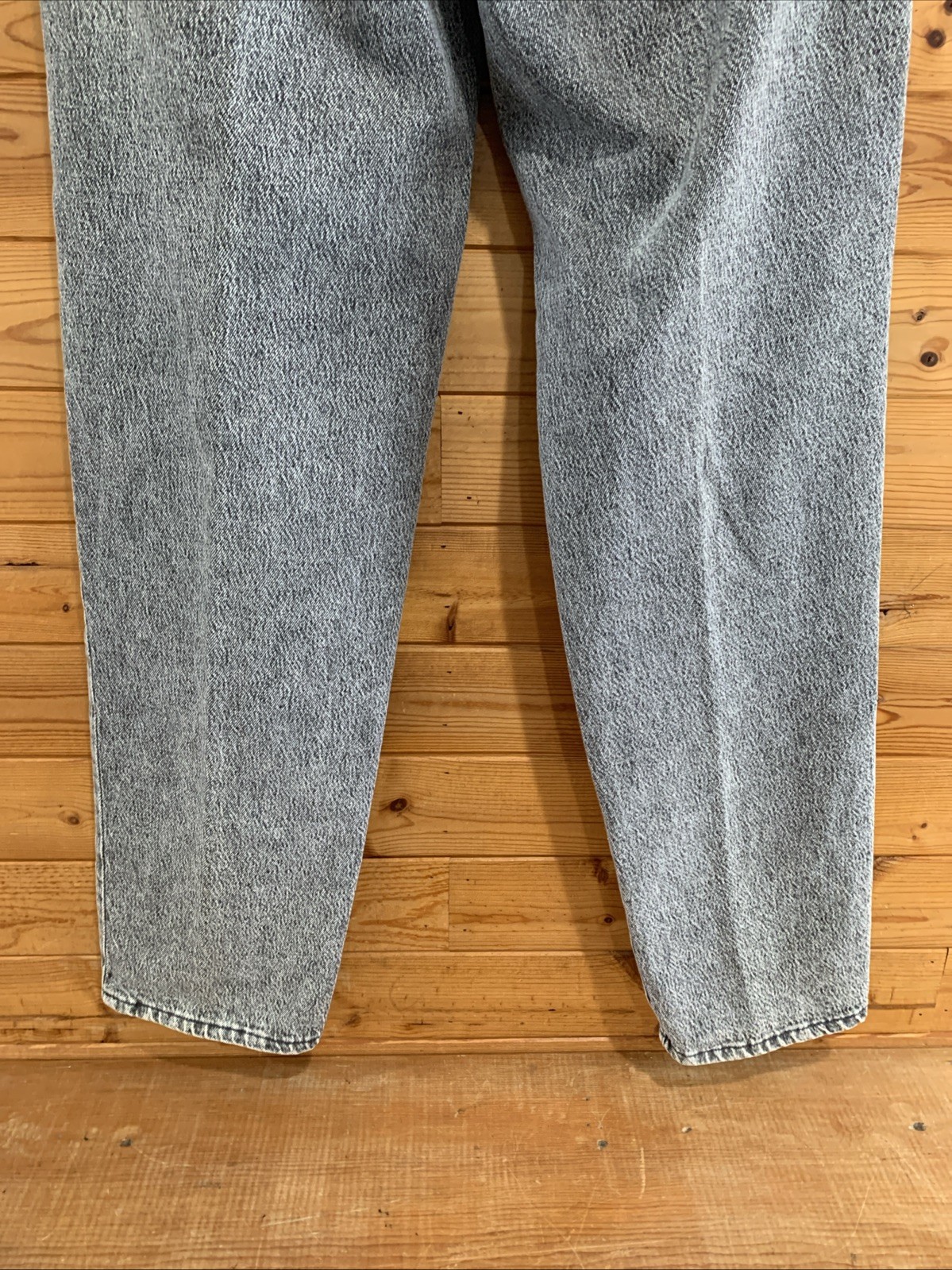 VTG Levis Silver Tab Black Acid Wash Pleated High Waist Jeans Size 30/34