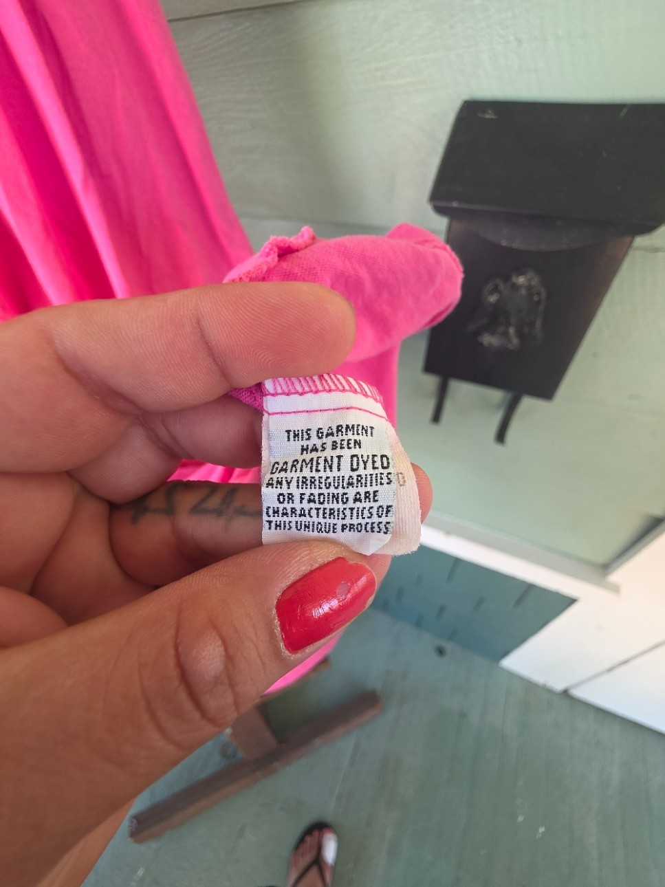 1990&rsquo;s United Cotton Company Pink Garment Dyed Dress