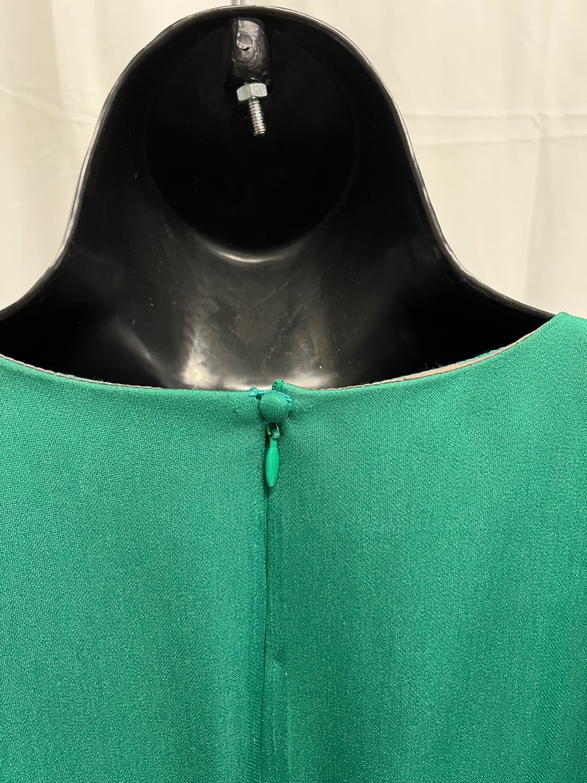 Vintage 80s Dynasty green 2PC Peplum Skirt Set by Rina di Montella Size 8