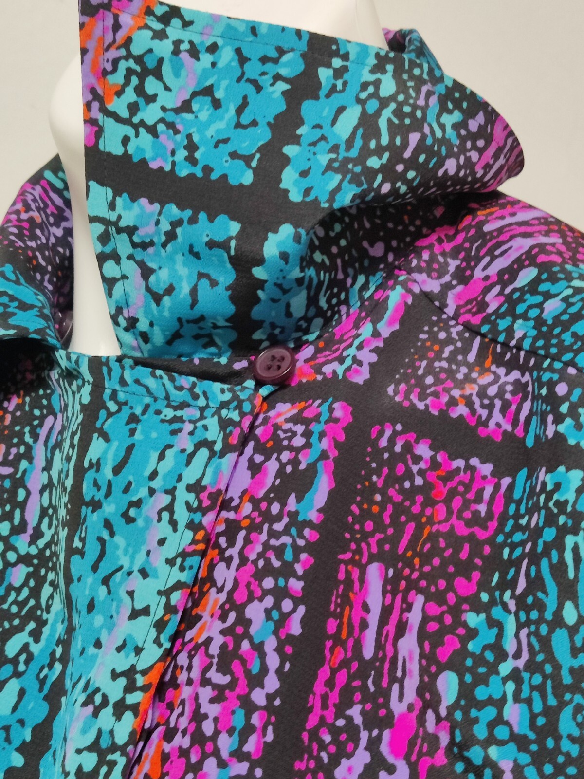 Vintage Designer Givenchy Style Paris New York Ladie&rsquo;s Blouse Size 12 EVC