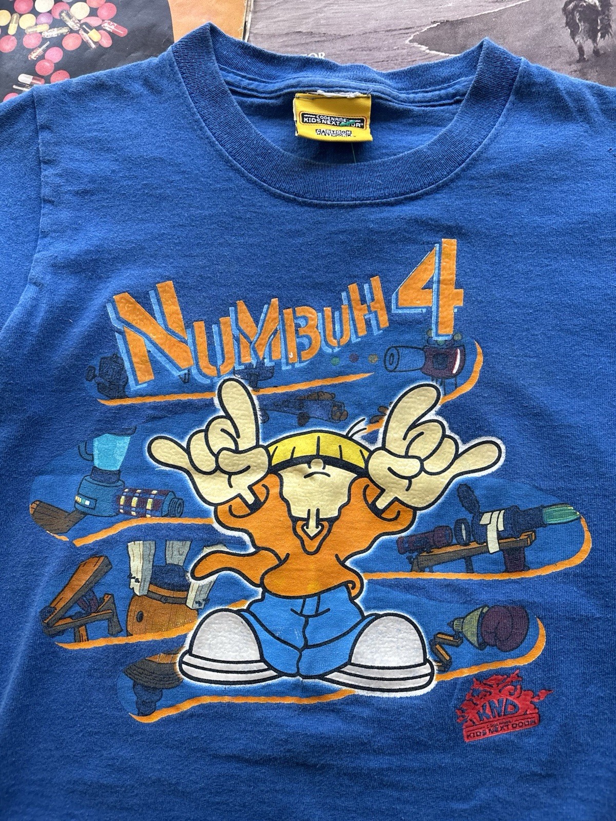 VTG Cartoon Network Code Name Kids Next Door Baby Tee