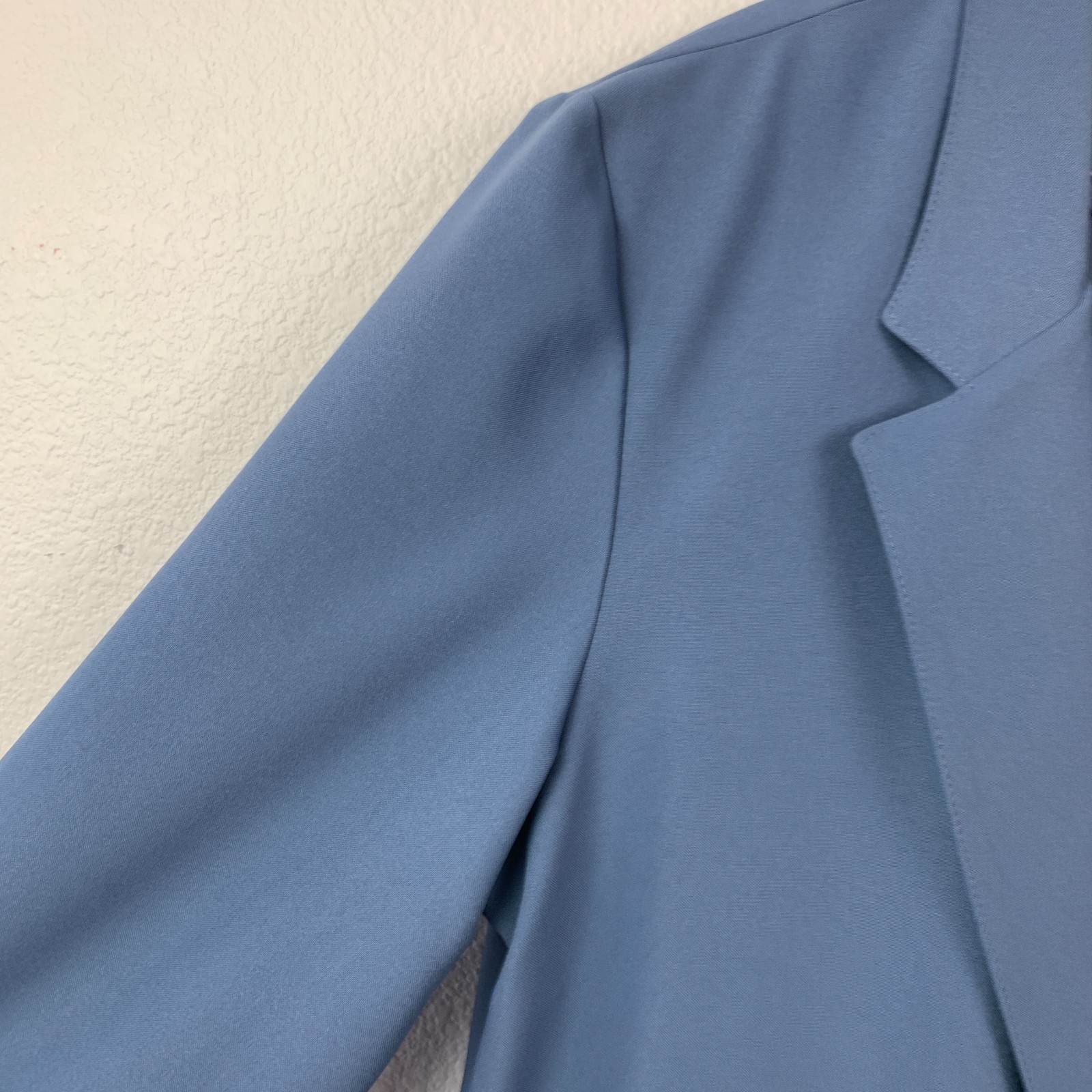 Vintage 90s Alfred Dunner Blue Suit Jacket Blazer One Button Womens 16 USA