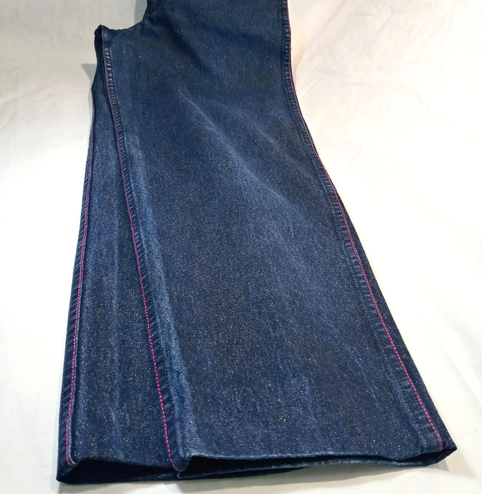 Rare Authentic Vintage 80&rsquo;s Sparkle Sara Jeans 25.5&Prime; Waist Hong Kong READ