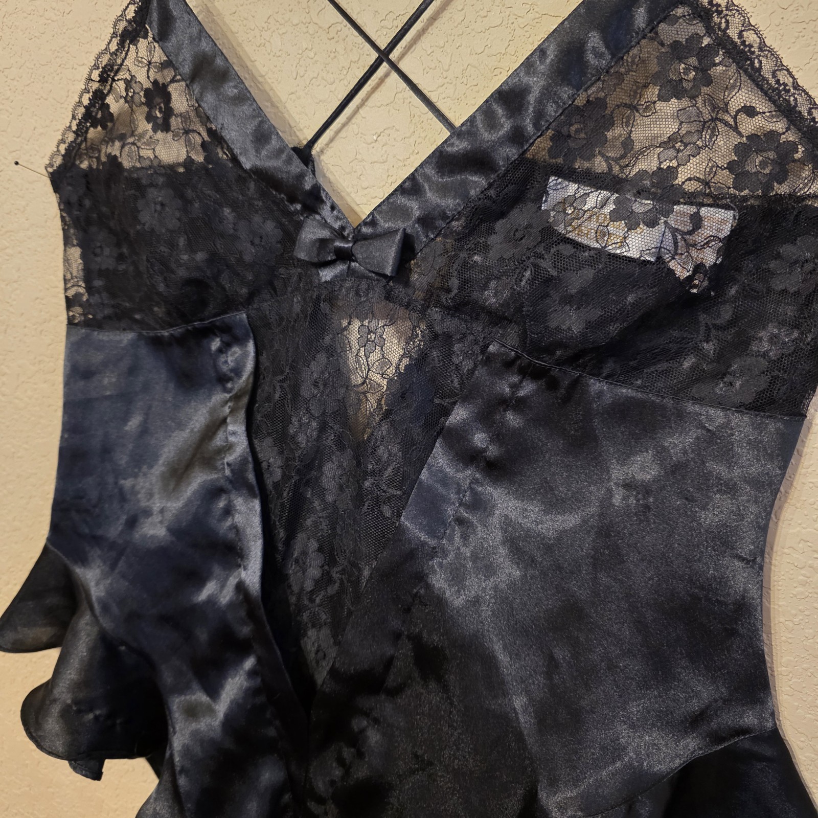 VICTORIA&rsquo;S SECRET ~ Sz M ~ VINTAGE 1980&rsquo;s!! Gold Label HIGH LEG Bodysuit Nightie