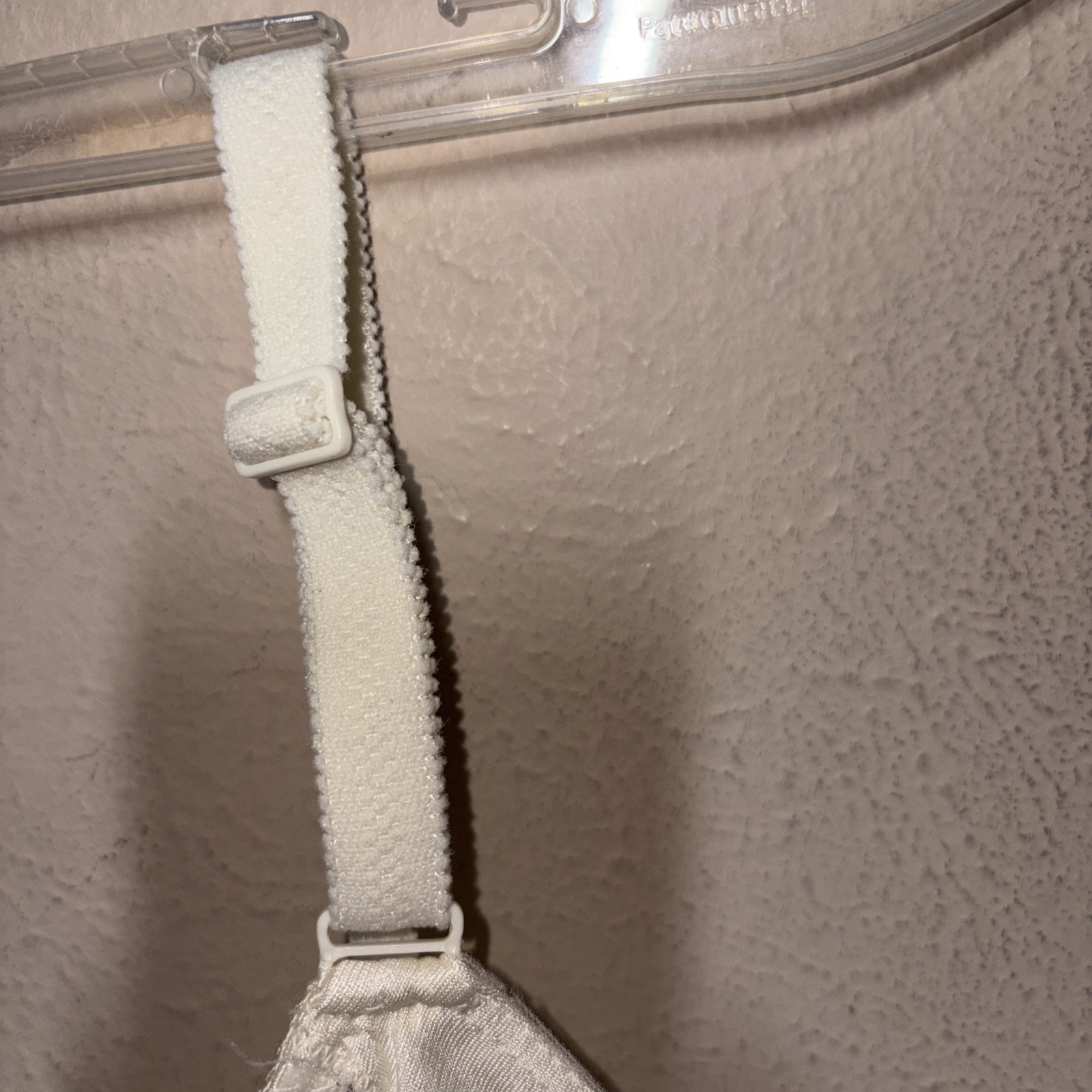 Vintage Flexees Delectables Bra 36C White Style 1631 Soft Cup Wireless