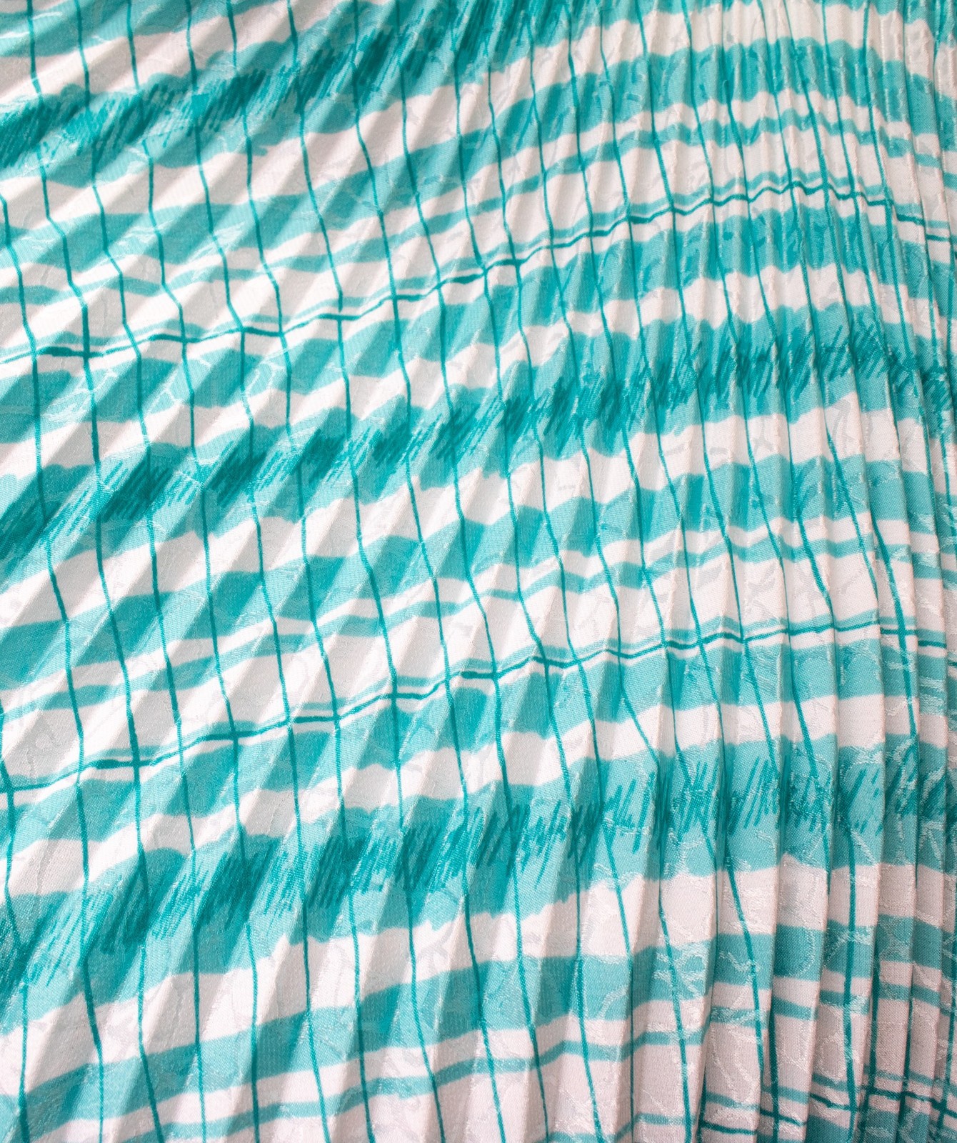 1980s Vintage Dress Aqua Blue Satin Pouf Sleeve Robert Courtney Gene Roye