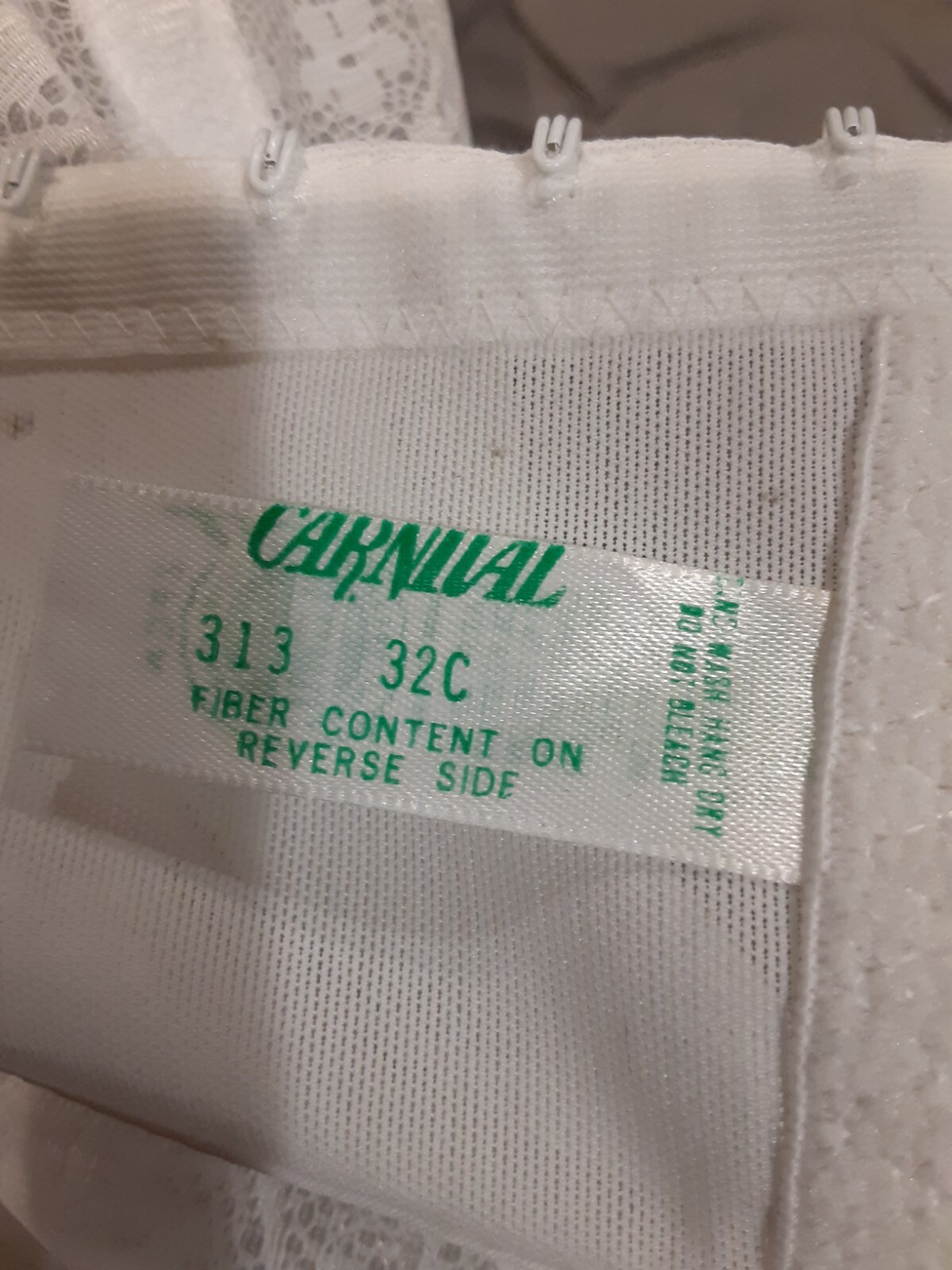 NWT Carnival The Silhouette Maker ll Underwire Strapless Corset White 32 C