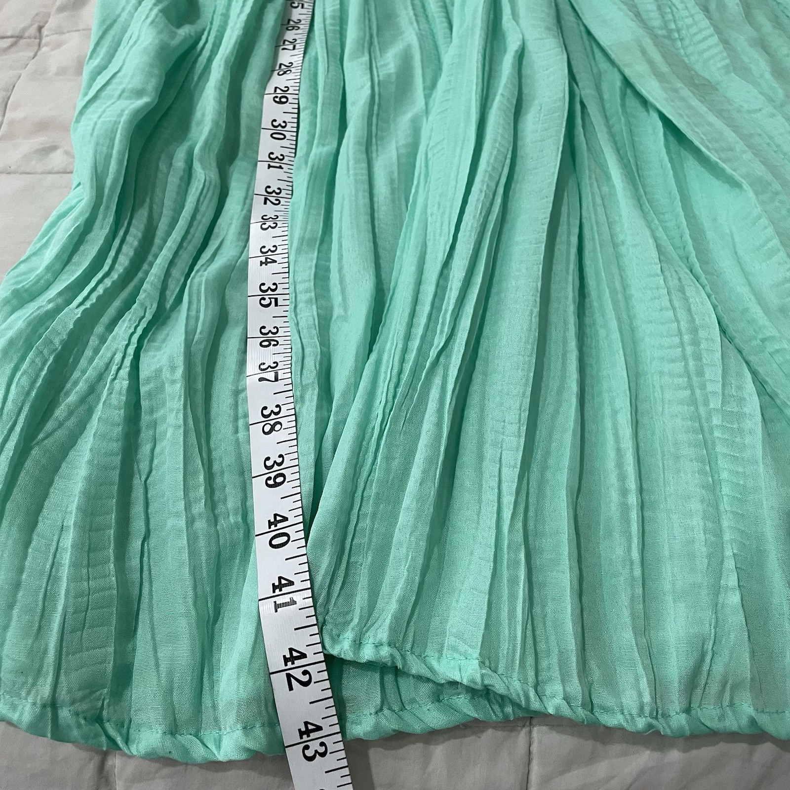 Vintage Mumu House Dress Jessica Bloom One Size OS Green Cottage Core Crochet