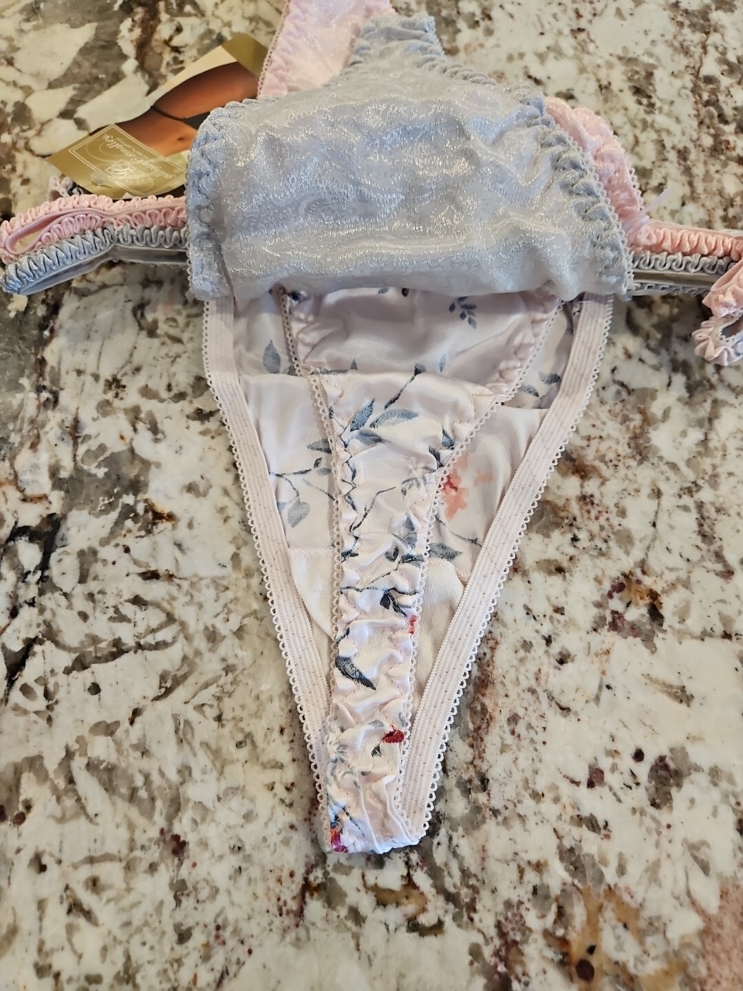 True Vintage Gilligan & O&rsquo;malley Satin Thong 3 Pack