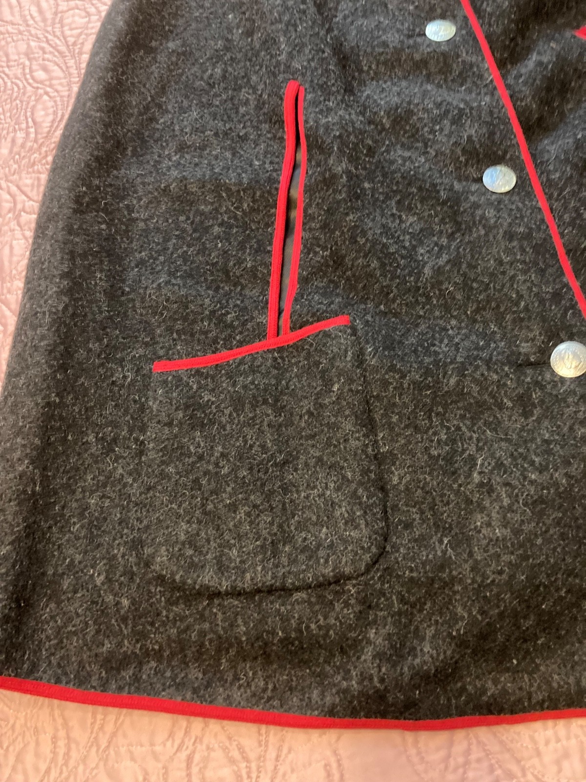 Rare Vintage Teller Coat Austria Cape 4 1960s Winter Olympics Austrian Ski Team