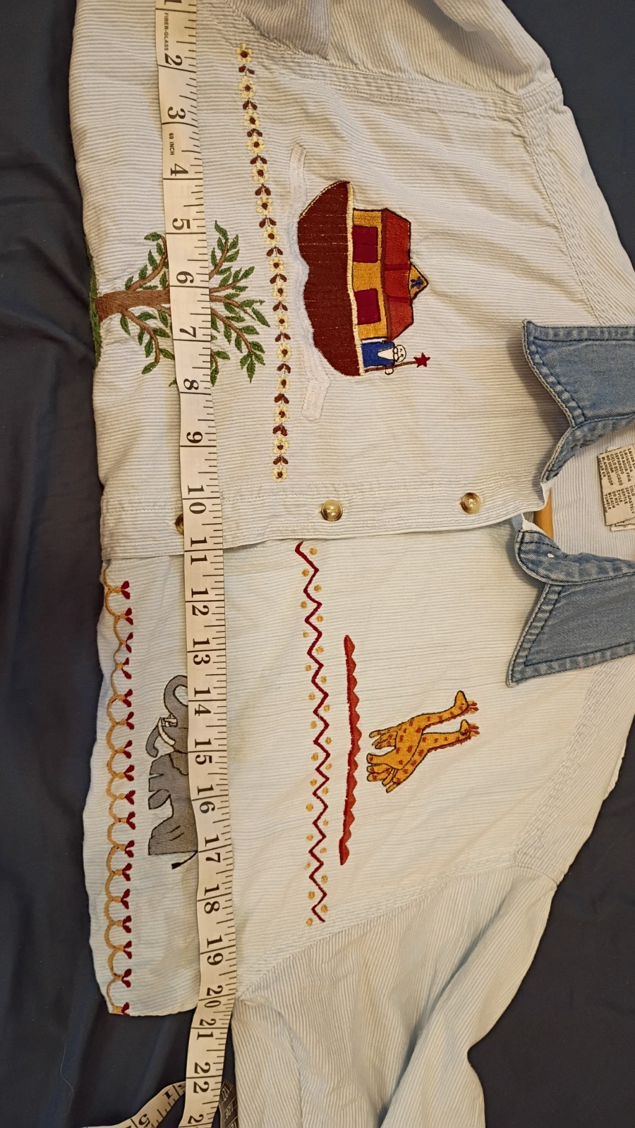 Vintage 90s Women&rsquo;s Noah&rsquo;s Ark Animal Safari Novelty Button Up Size Medium