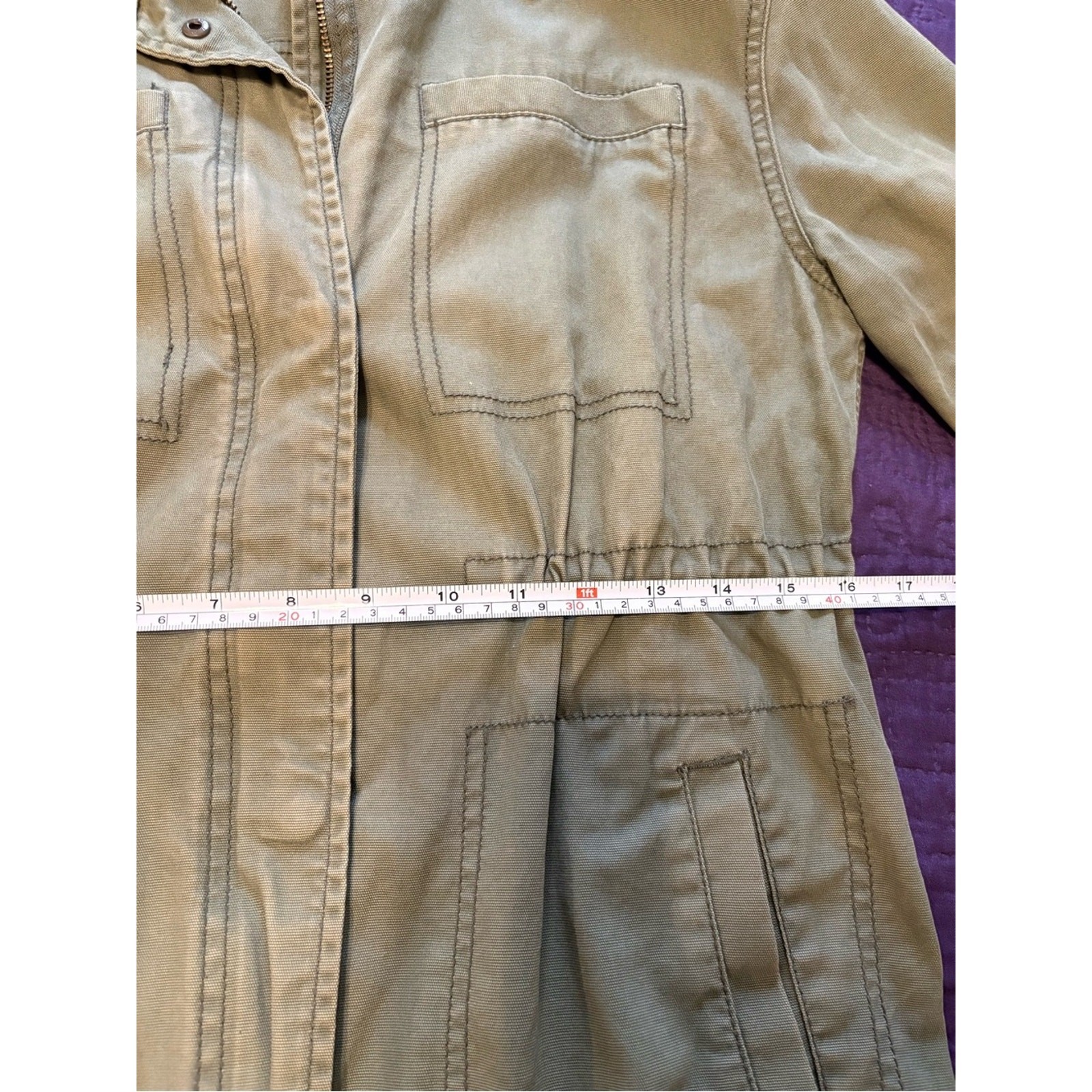 Old Navy – Olive Green Utility Jacket