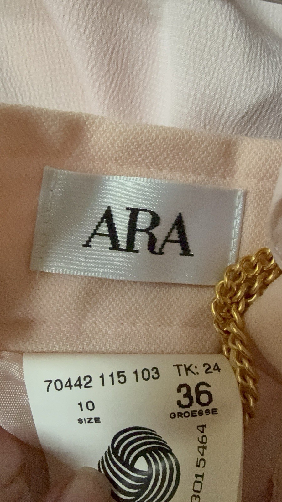 Vintage ARA Germany Couture Inspired 2-Pc Blush Pink Wool Skirt Suit
