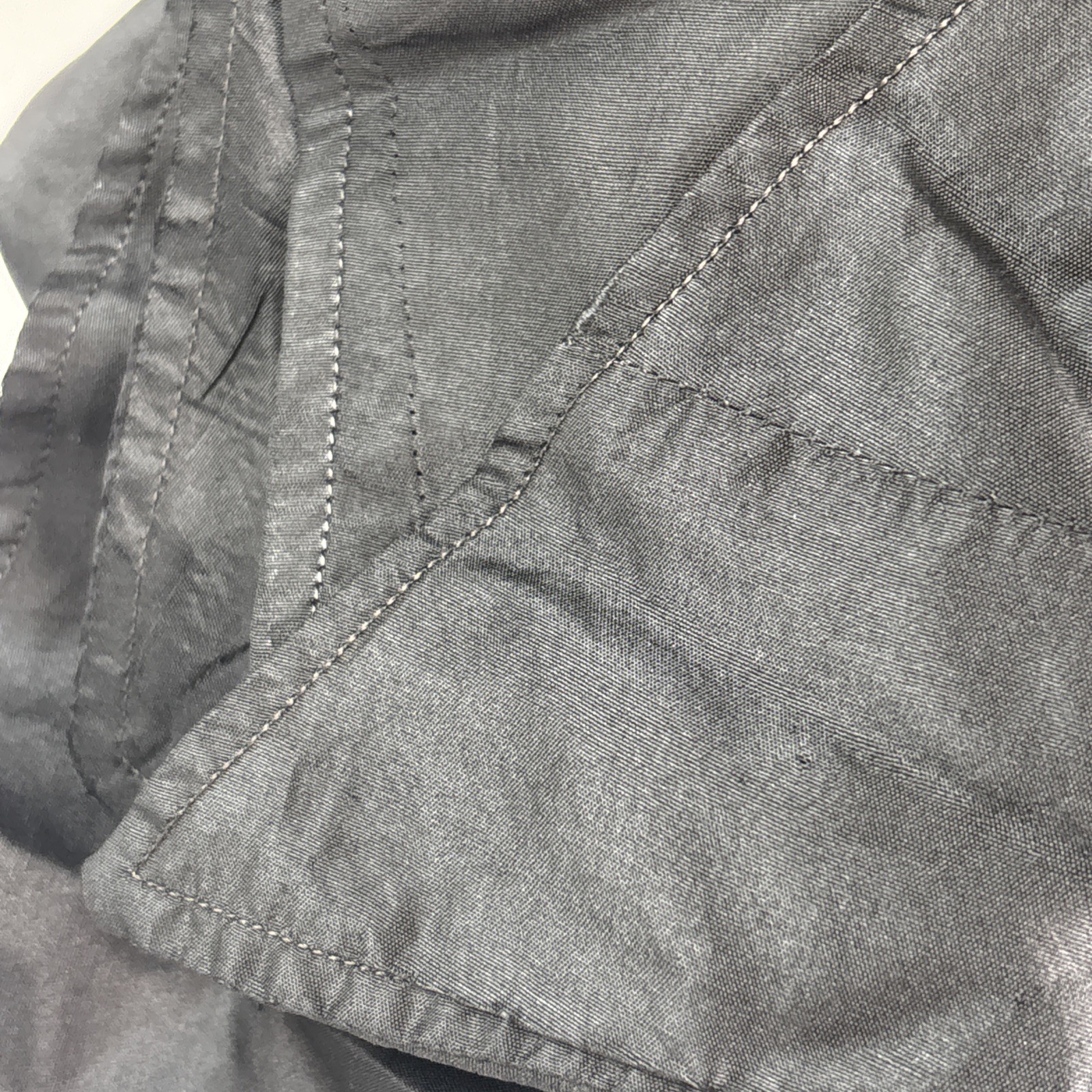 1800&rsquo;s Antique Victorian Ladies Black Silk Taffeta Mourning Coat w/ Large Collar