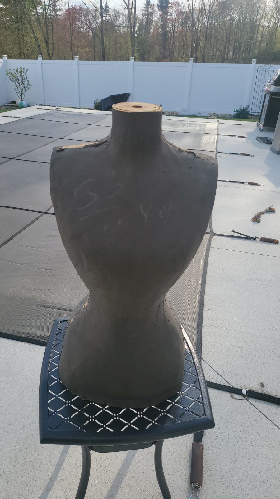 Rare Antique Dress Form