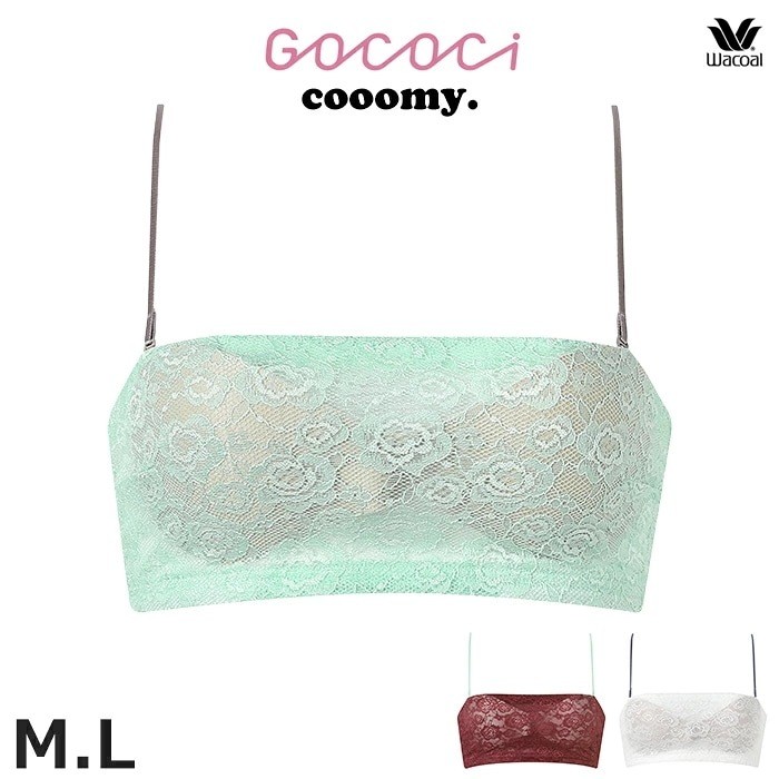 [Wacoal] [Women] [Strapless] [M/L] GOCOCi cooomy Bandeau Tube Top Bra