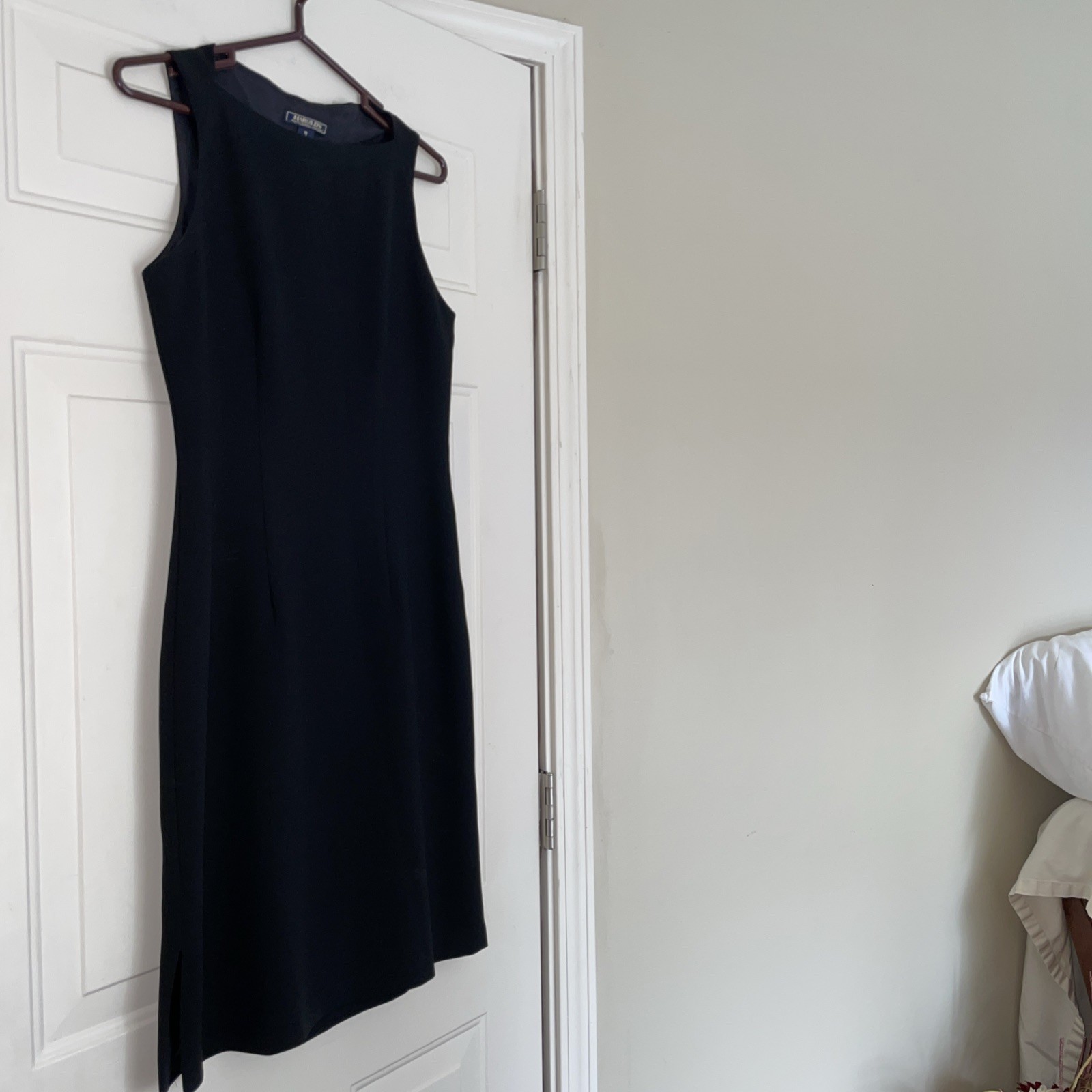 Vintage Harold&rsquo;s Black Lined Sheath Dress Made In USA Women&rsquo;s Size 4 EUC