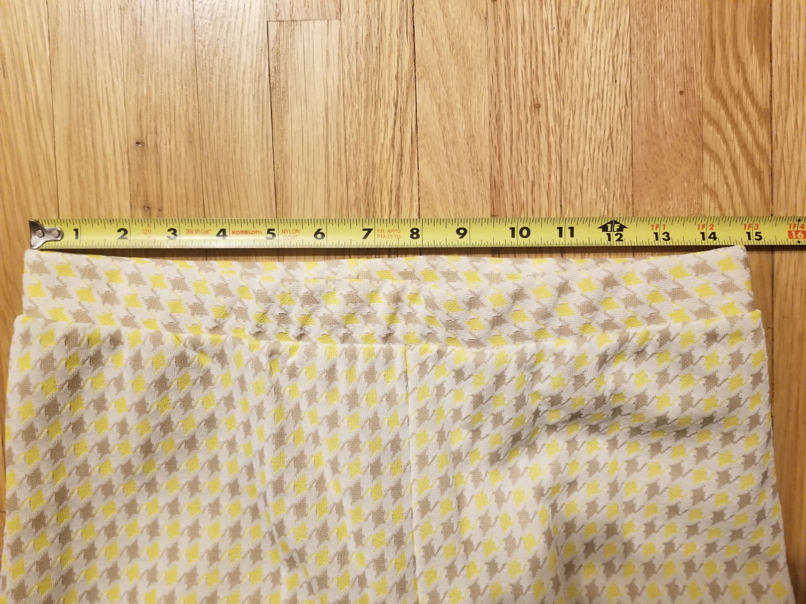 NOS Vintage 1970s Stockton Womens Size 13/14 Polyester Wide Bottom Cuffed Pants