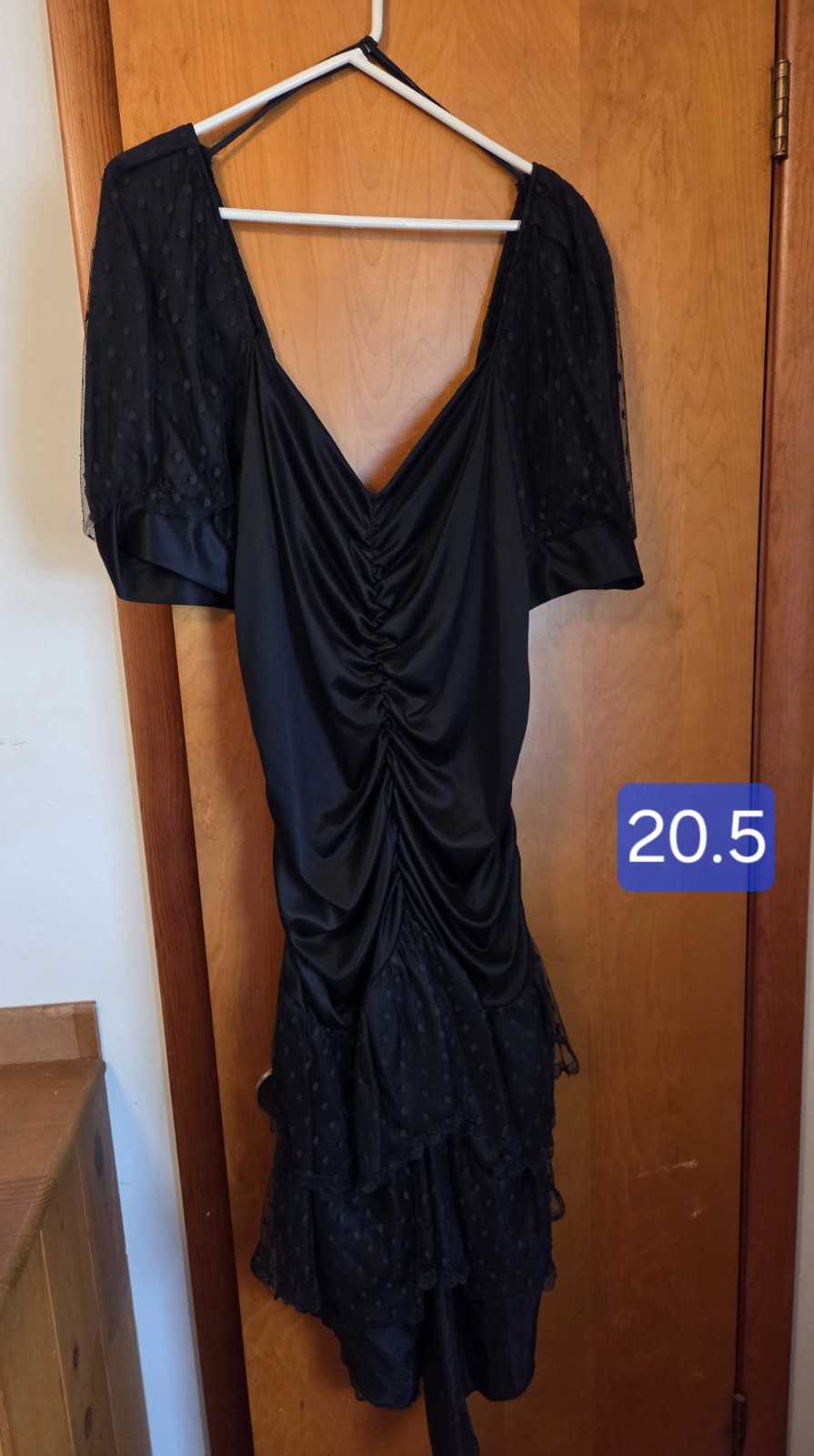 Vintage Mayven Women&rsquo;s Size 20.5 Black Formal Dress