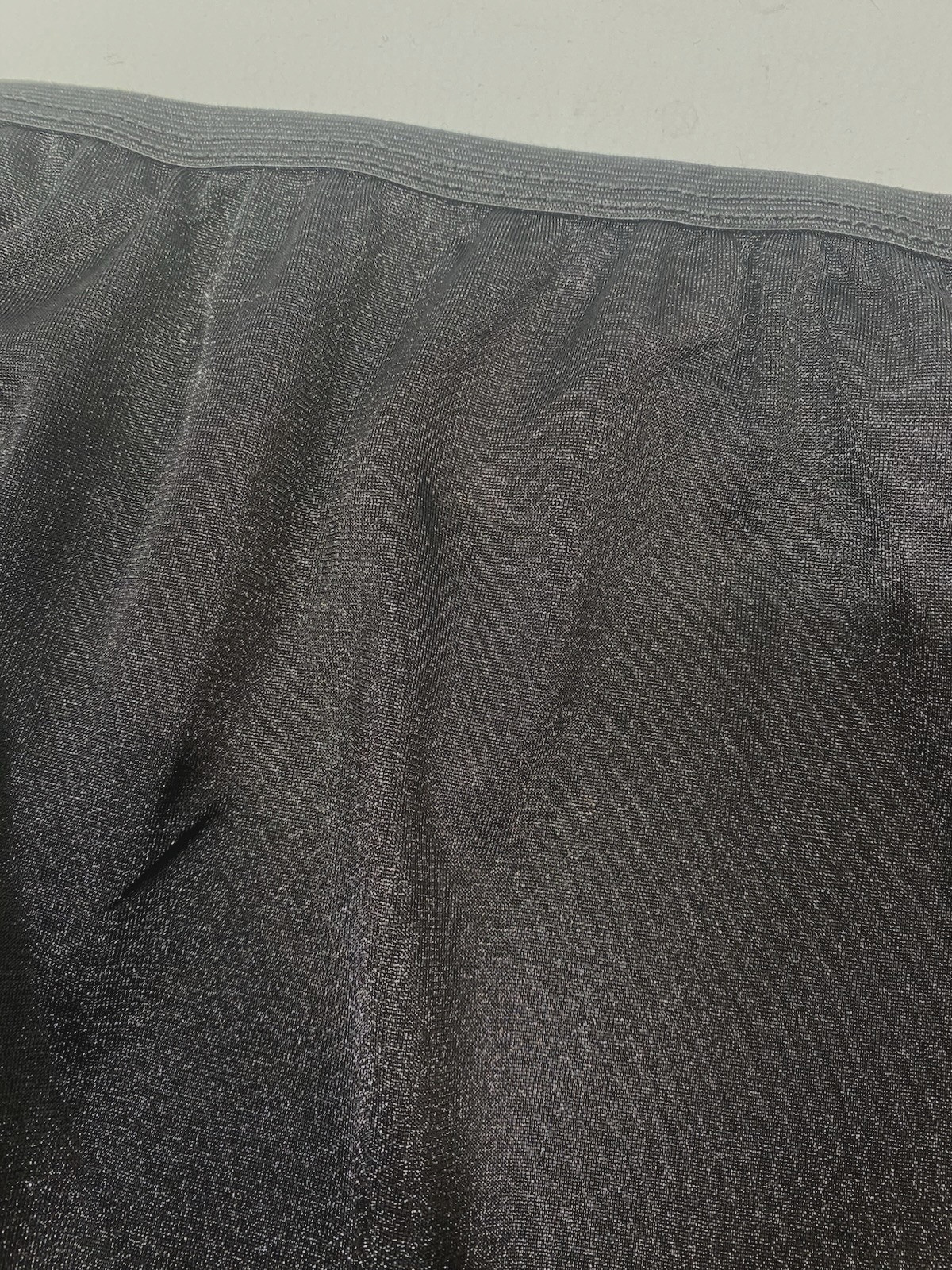 NEW Half Slip SIZE 1X 22 / 24 black nylon modest long length 32&Prime; COMFORT CHOICE