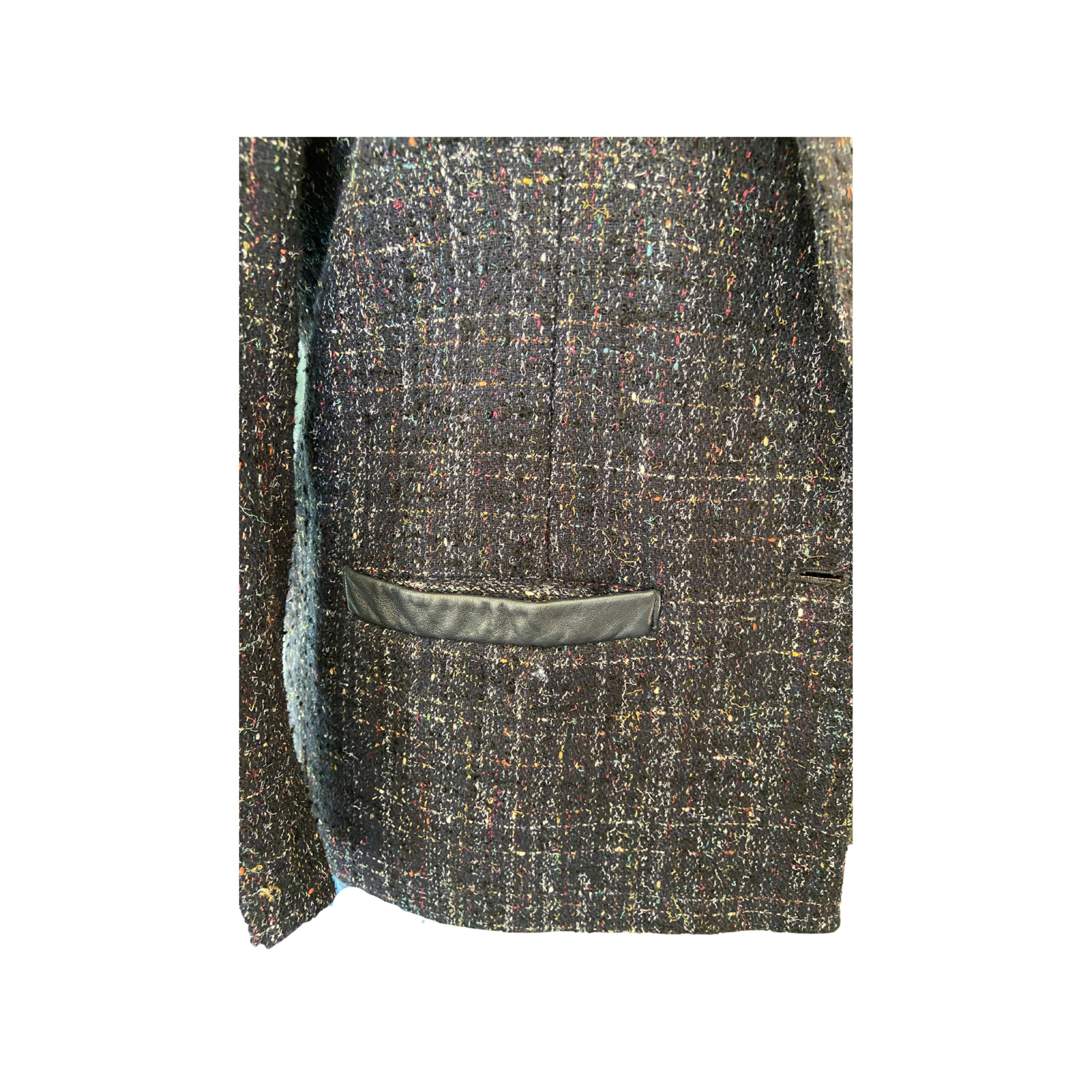 Vintage 1980s Margaret Godfrey Bagatelle Black wool Blazer Bust 38 inches