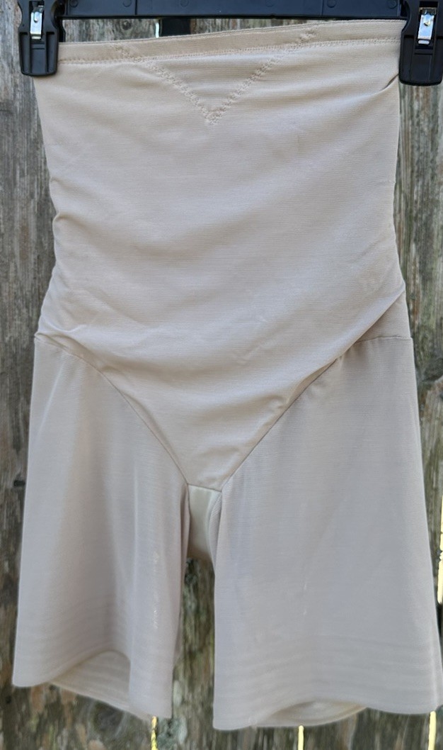 Miraclesuit HIGH WAIST Girdle Shaper Smooth Beige Nylon/Spandex 2789 Size M