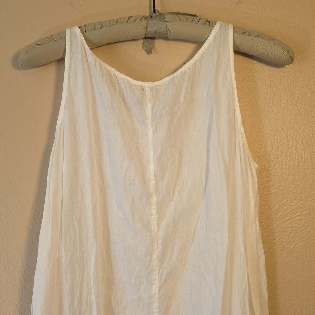 VTG 90s April Cornell for Cornell Trading Cotton Slip Dress Nightgown Women&rsquo;s M